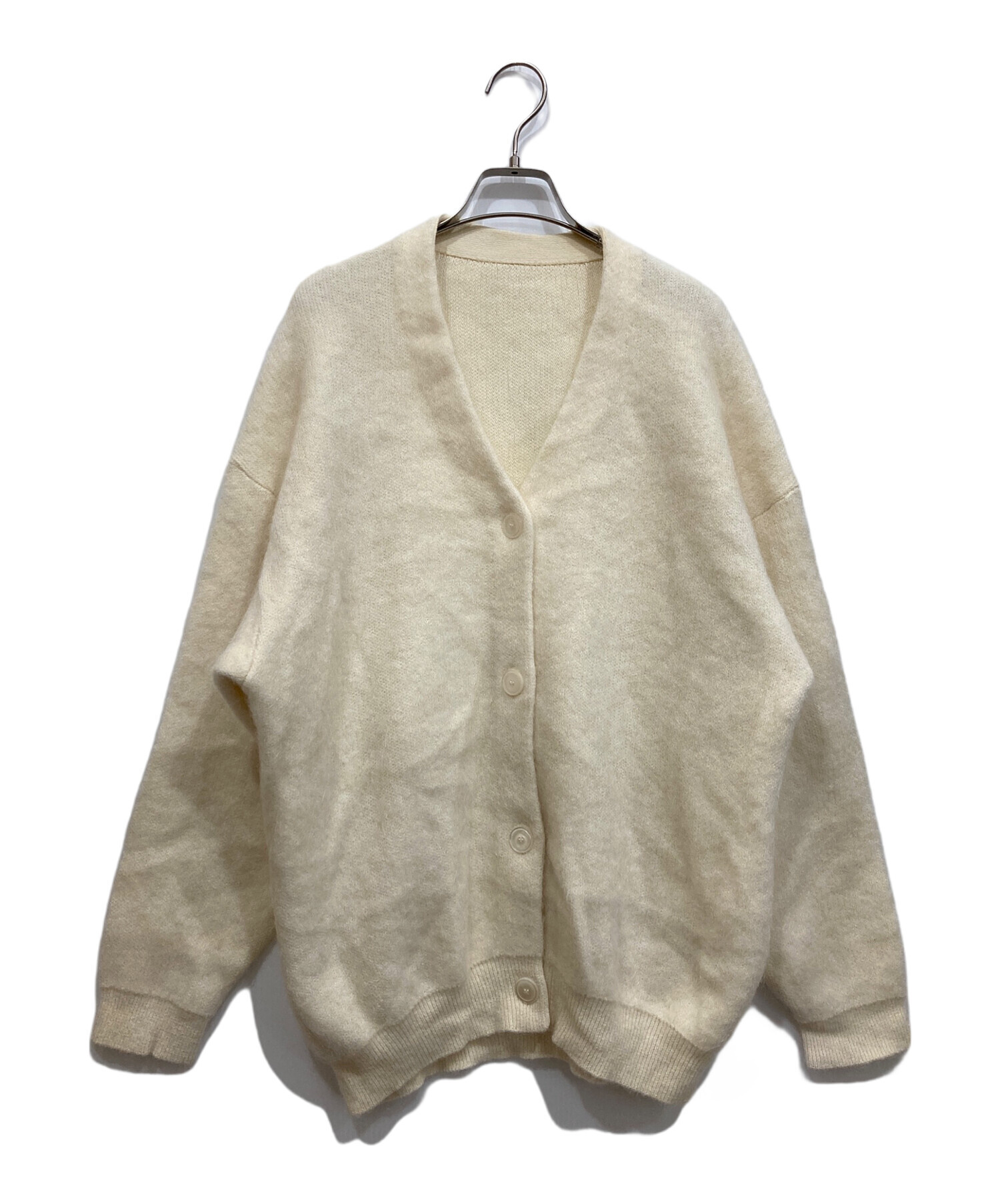 中古・古着通販】Noble (ノーブル) モヘヤ接結ロングカーディガン