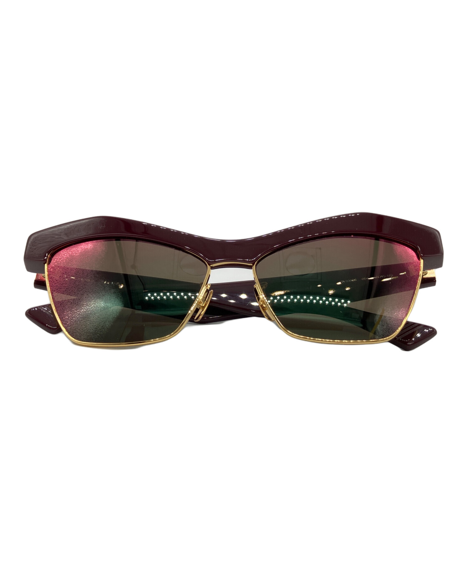 良品 BOTTEGA VENETA ボッテガヴェネタ サングラス BV60/S ブラウン レディース 古着 中古 USED 中古・古着通販】BOTTEGA VENETA (ボッテガベネタ) サングラス