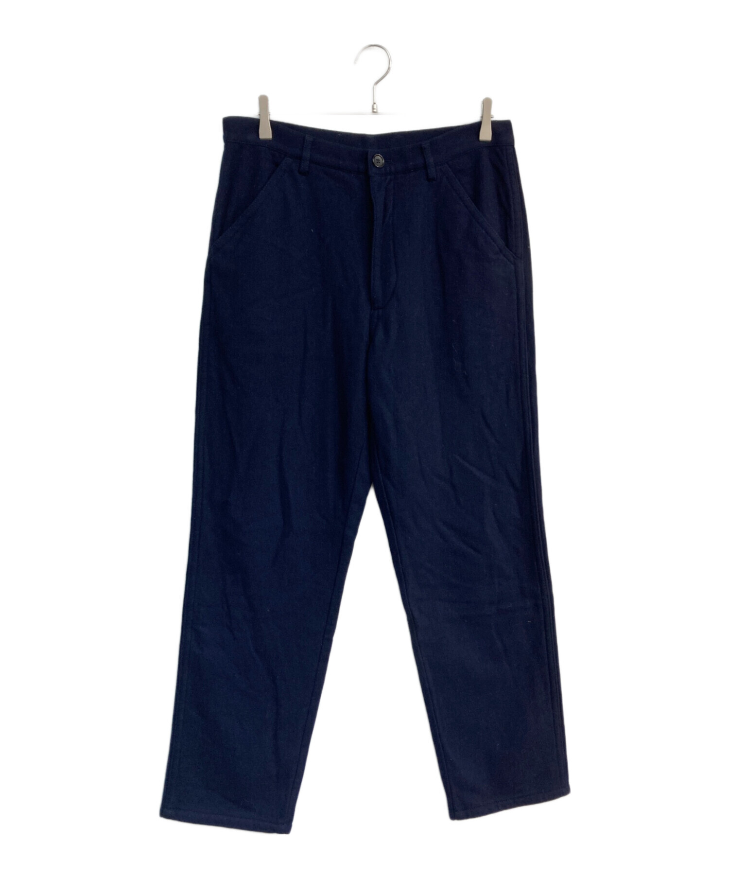 COMME des GARÇONS SHIRT ネイビー パンツ L 中古・古着通販】COMME des GARCONS SHIRT (コムデギャルソンシャツ