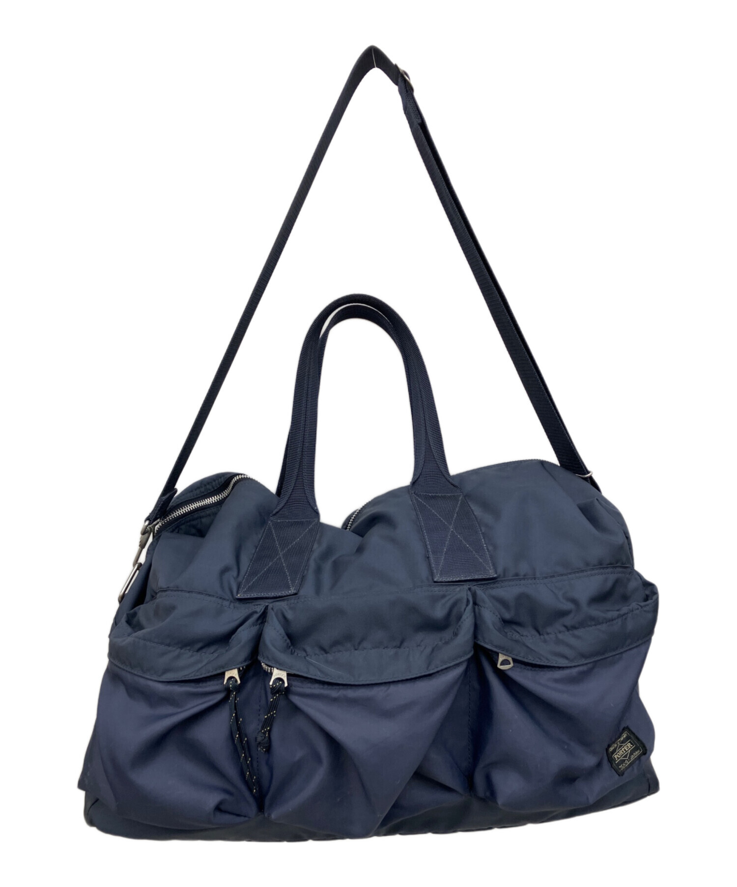 中古・古着通販】PORTER (ポーター) 2WAY DUFFLE BAG ネイビー