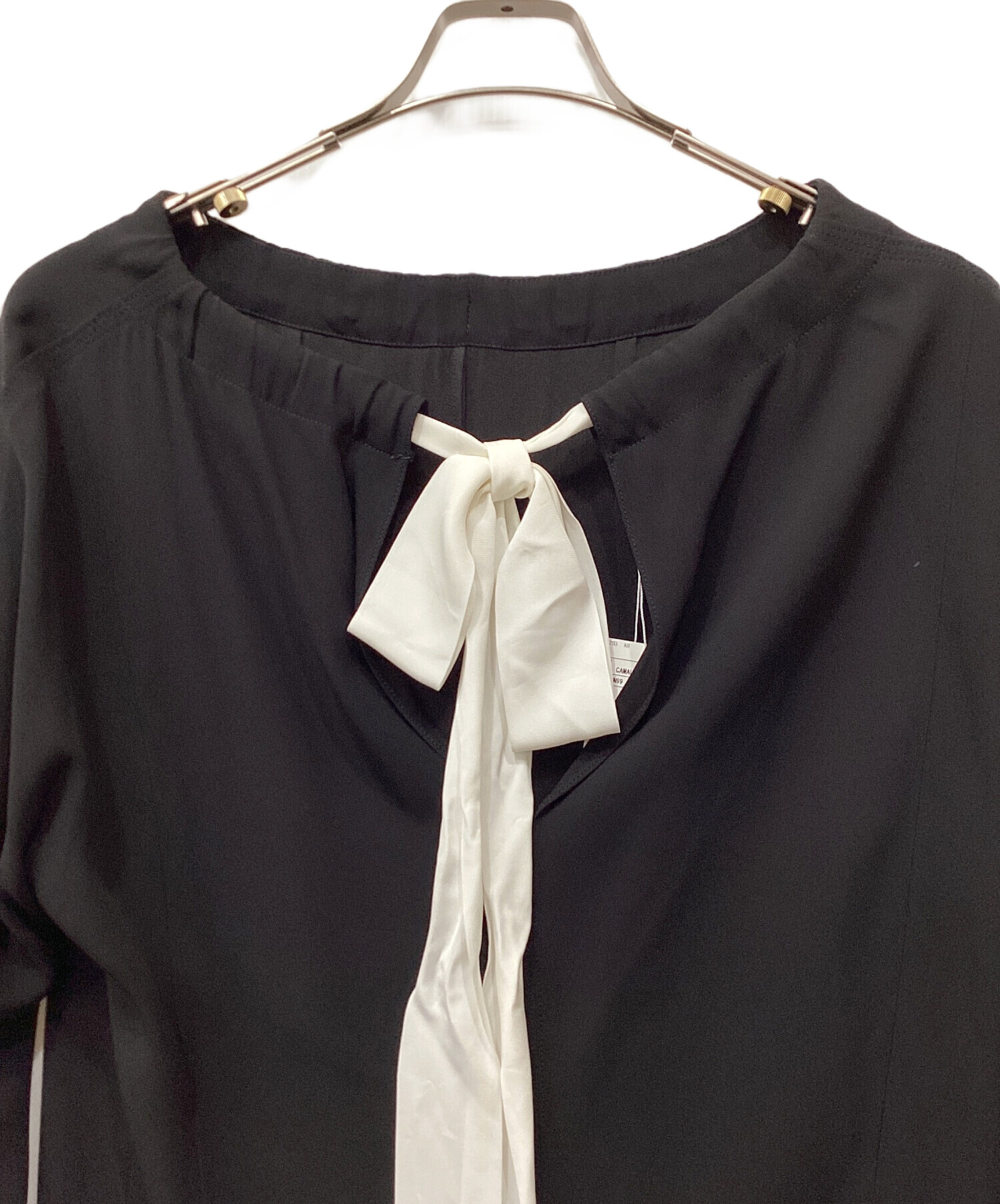 MARNI マルニ ブラウス S 黒 【古着】【中古】【送料無料】 MARNI - MARNI マルニ ブラウス S カーキ 【古着】【中古】【送料無料
