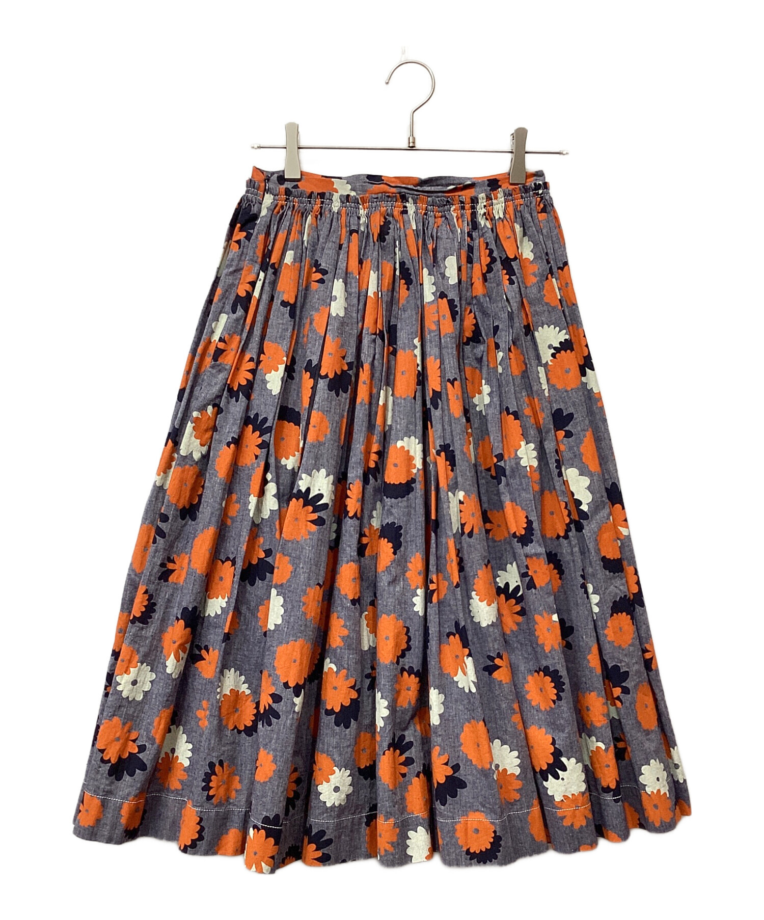 marni MARNI マルニ スカート 中古・古着通販】MARNI (マルニ) コットンリネンフラワープリント