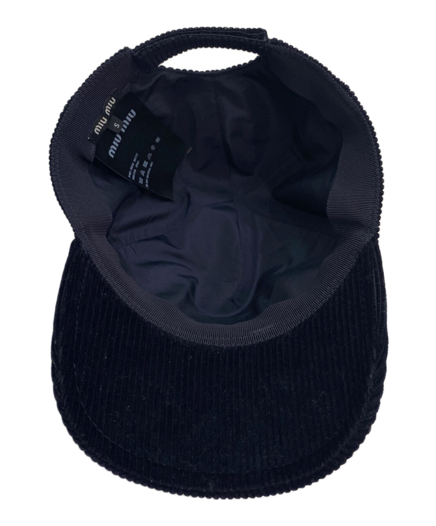 中古・古着通販】MIU MIU (ミュウミュウ) ベルベットベースボール