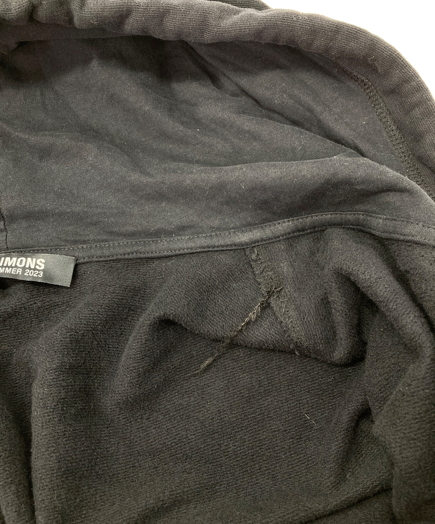 値下げ　RAF SIMONS 19ss ピアス　マウス　フーディー Sサイズ 値下げ RAF SIMONS 19ss ピアス マウス フーディー Sサイズ - メルカリ