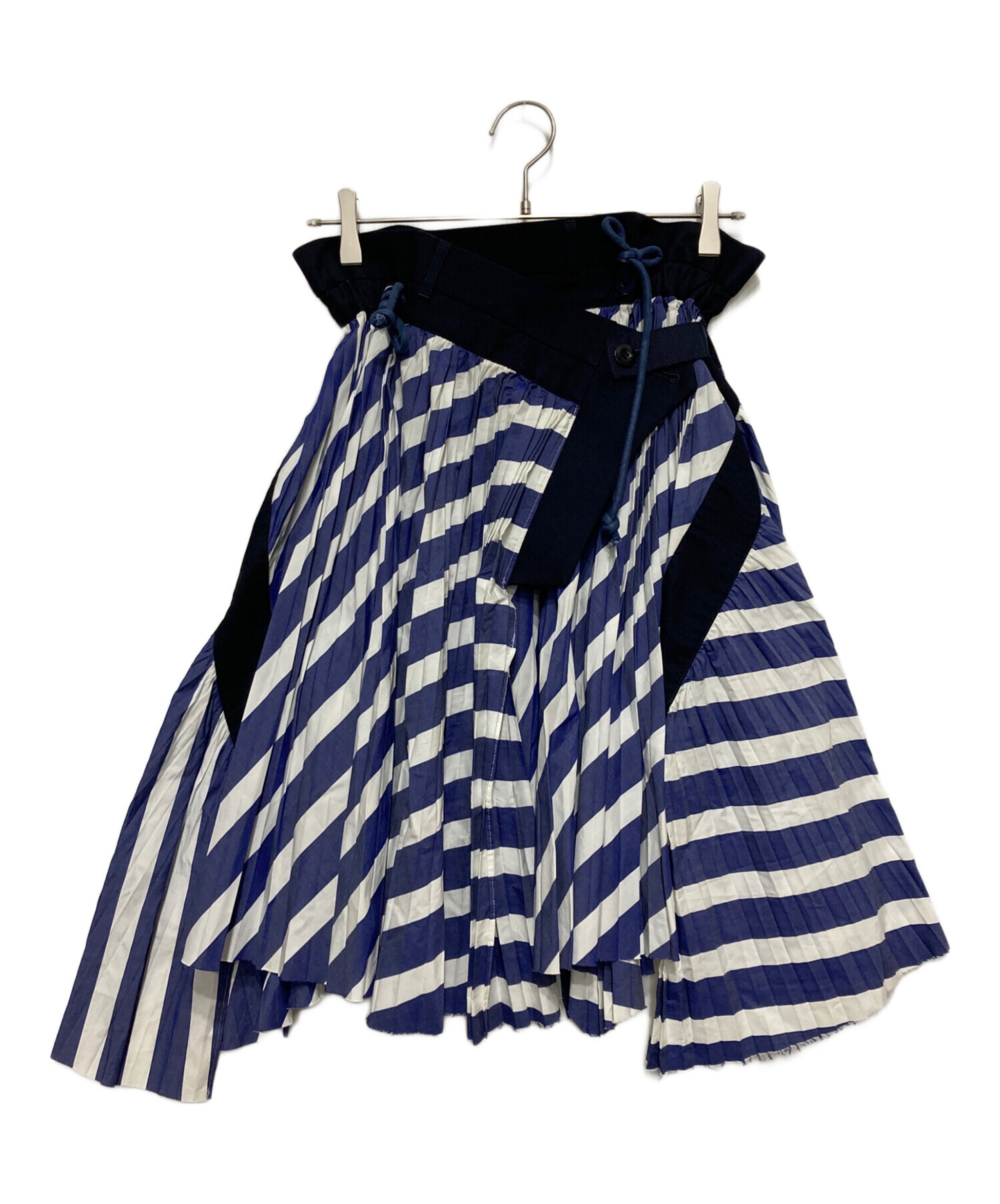 中古・古着通販】sacai (サカイ) マイクロプリーツ ラップ スカート 