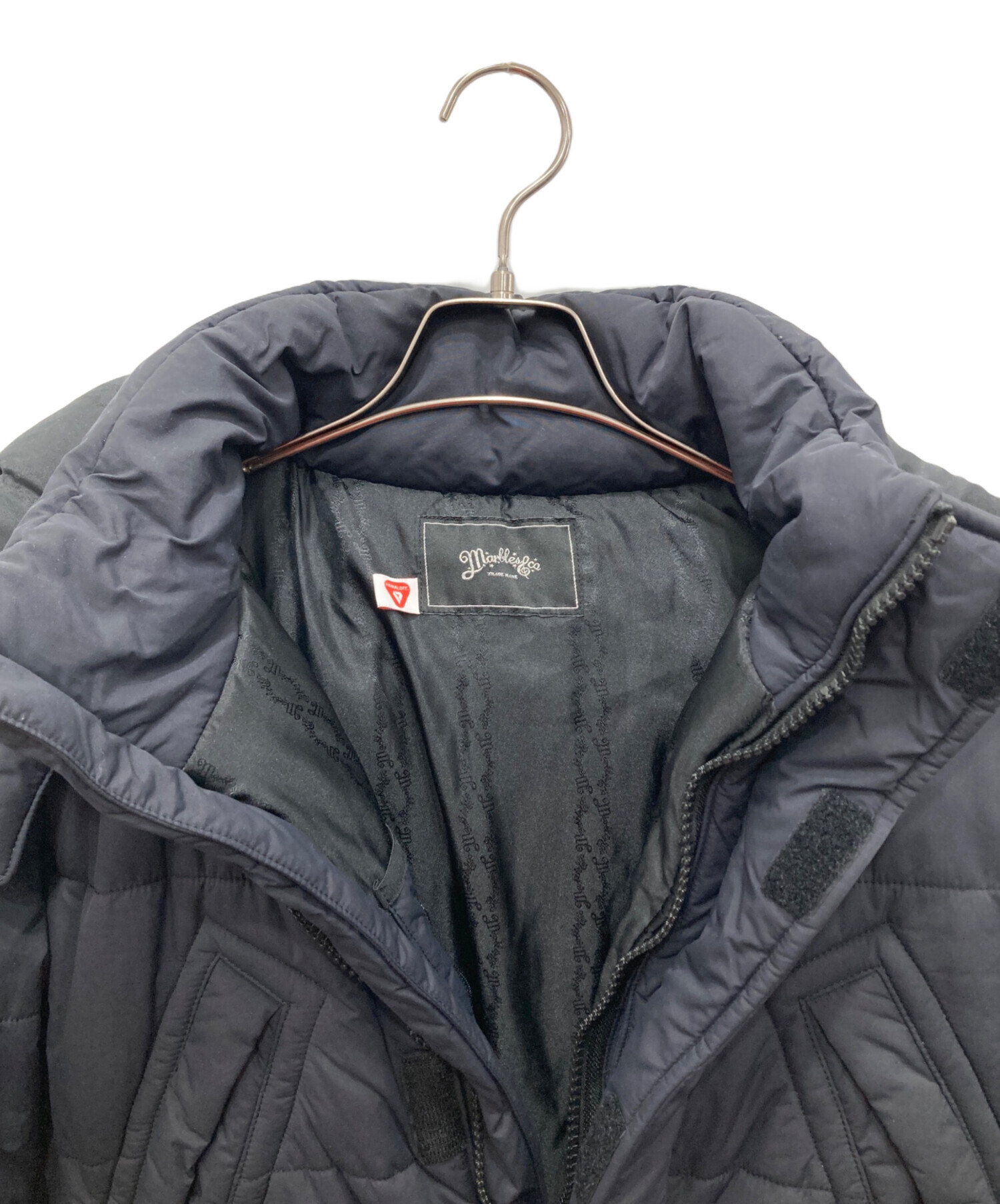 中古・古着通販】MARBLES (マーブルズ) 中綿ジャケット ブラック