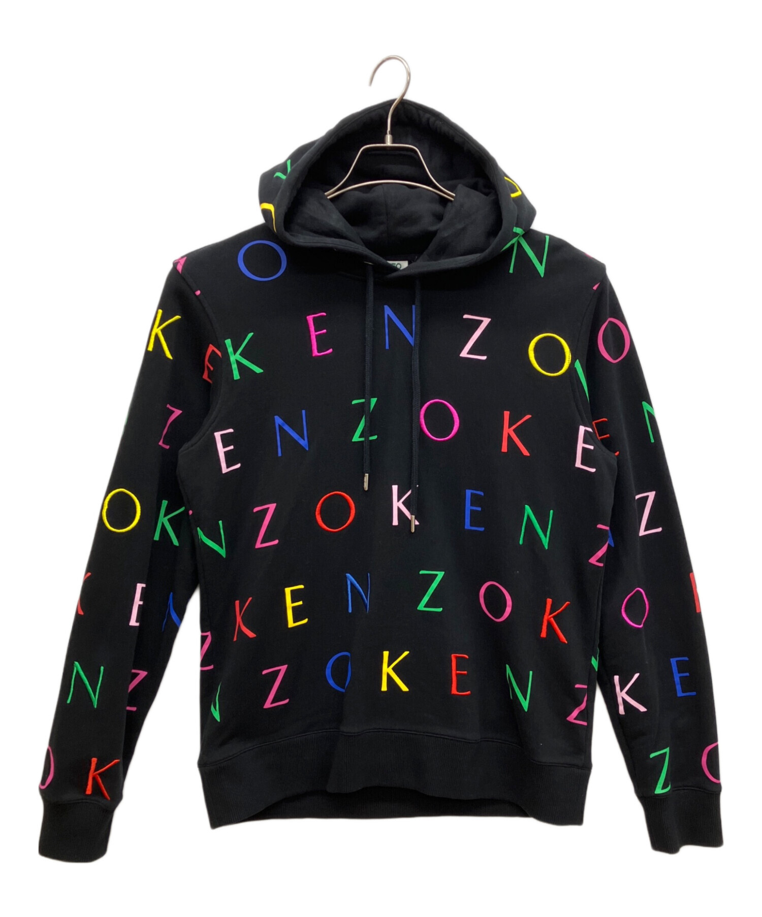 KENZO パーカー 中古・古着通販】KENZO (ケンゾー) パーカー ブラック サイズ:s