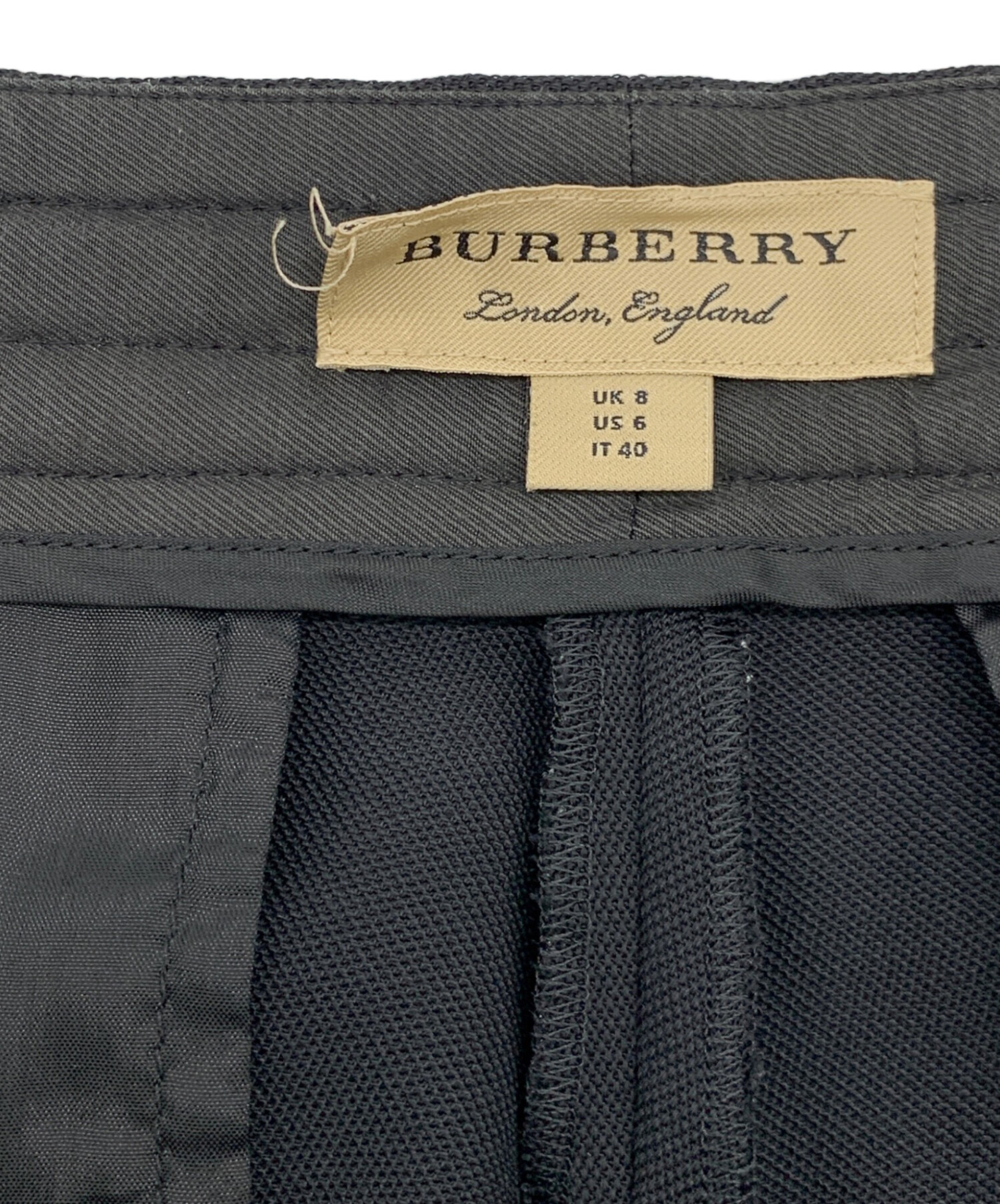 中古・古着通販】BURBERRY (バーバリー) サイドライン スラックス