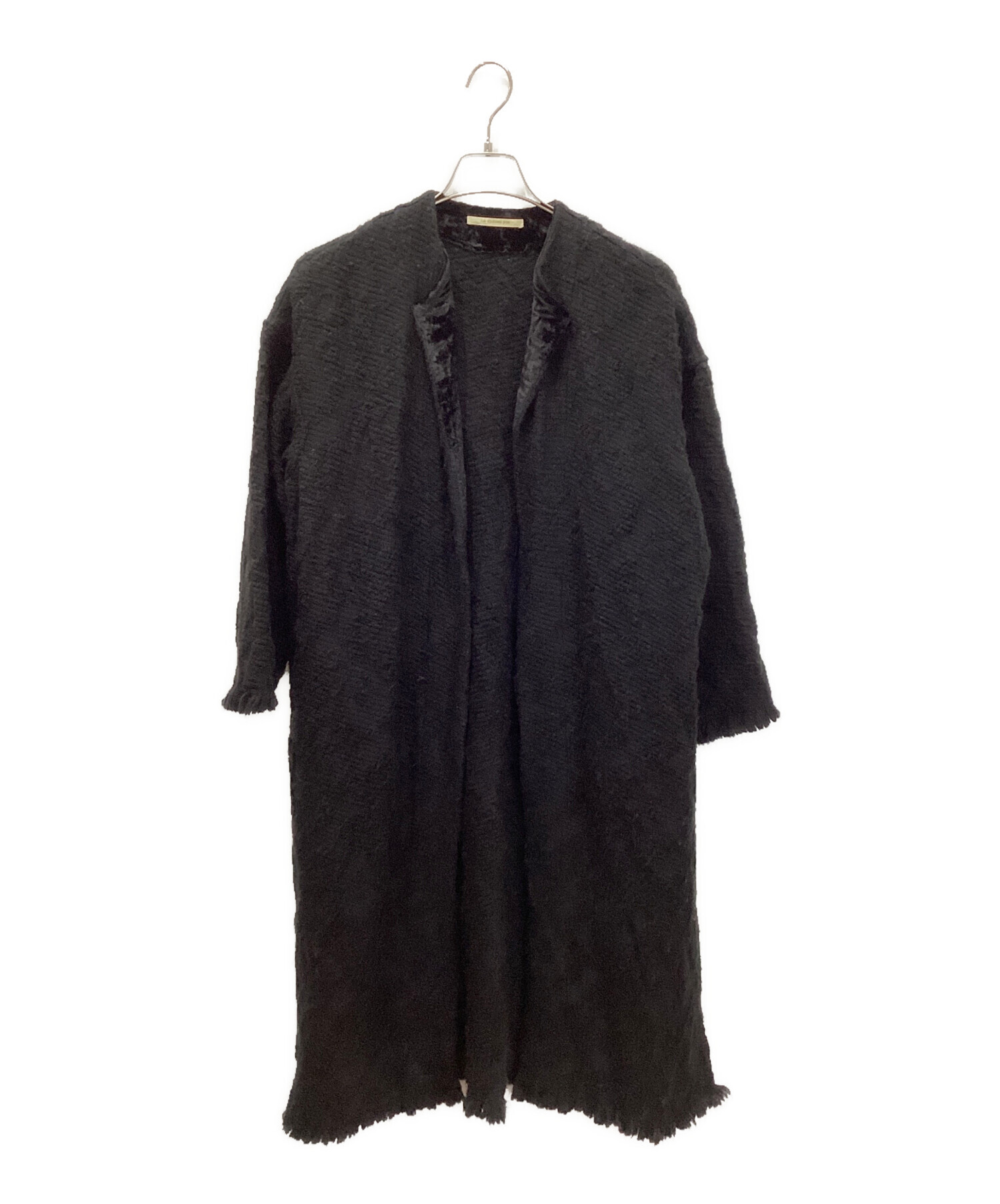 中古・古着通販】ne quittez pas (ヌキテパ) Wool Jacquard Coat