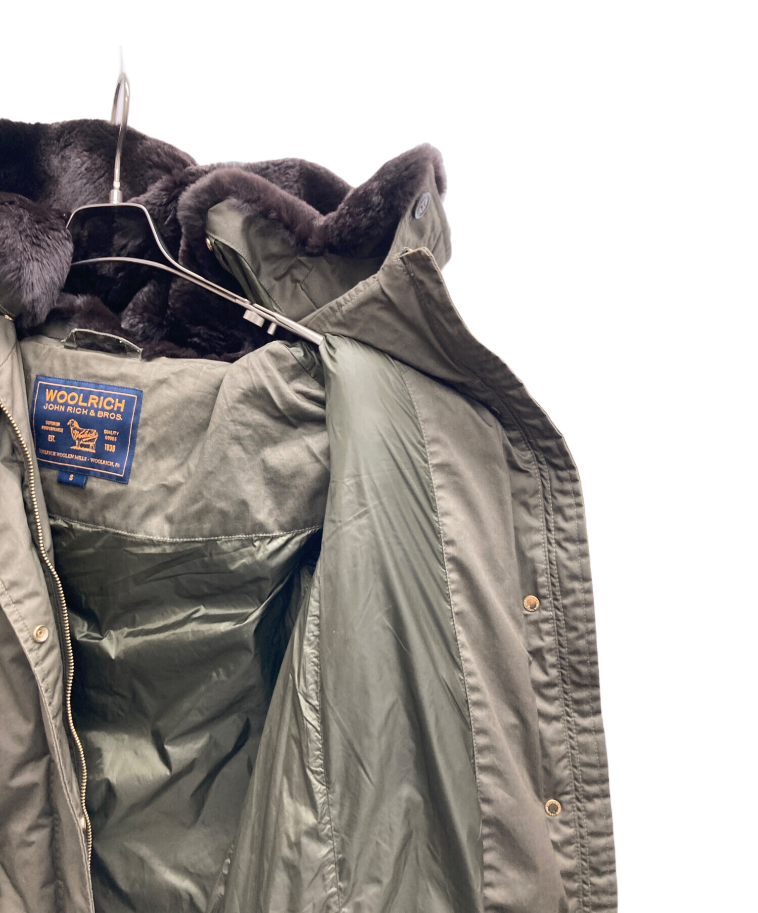 中古・古着通販】WOOLRICH (ウールリッチ) コクーンパーカ/ダウン 