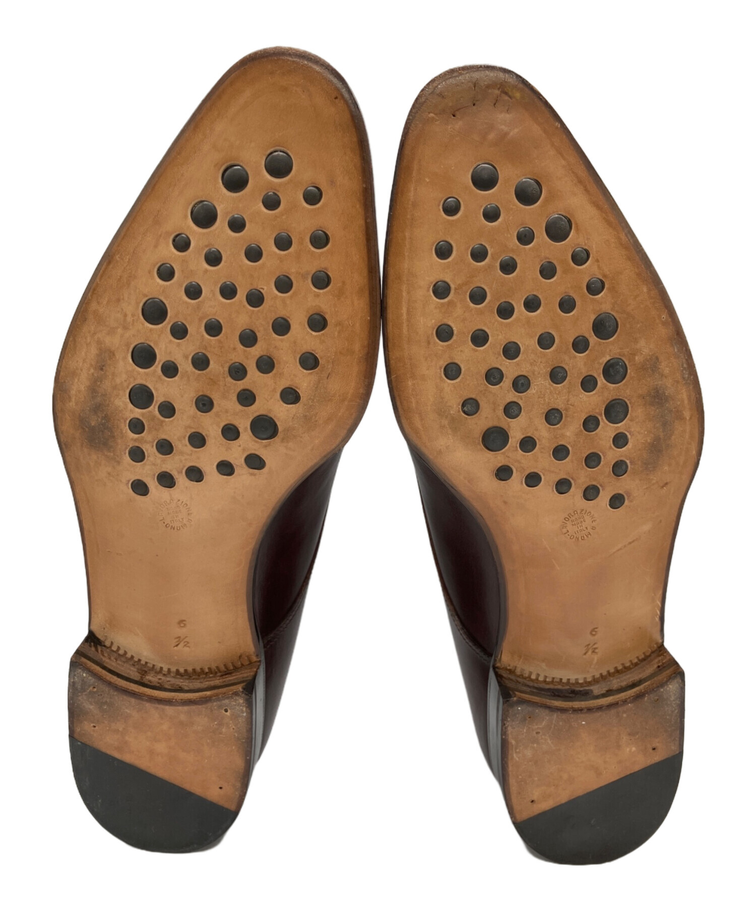 Enzo Bonafe ボナフェ ダブルモンク 新品未使用 サイズ8 中古・古着通販】ENZO BONAFE (エンツォボナフェ) ダブルモンク