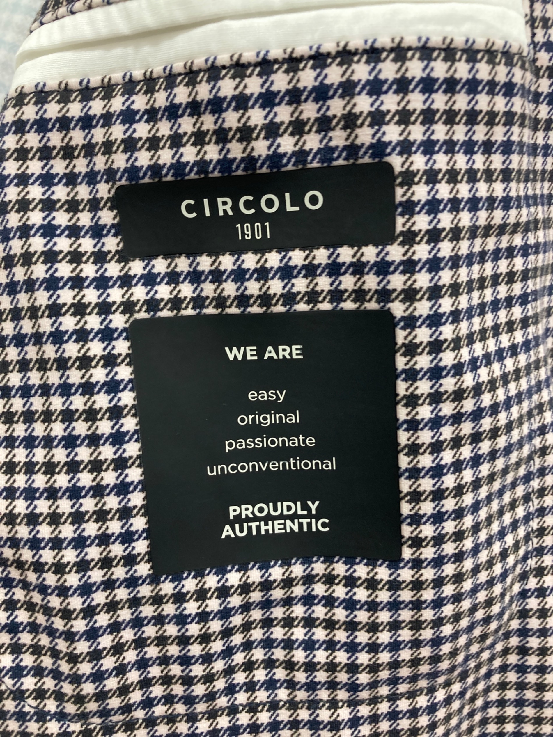 中古・古着通販】CIRCOLO 1901 (チルコロ1901) houndstooth jacket