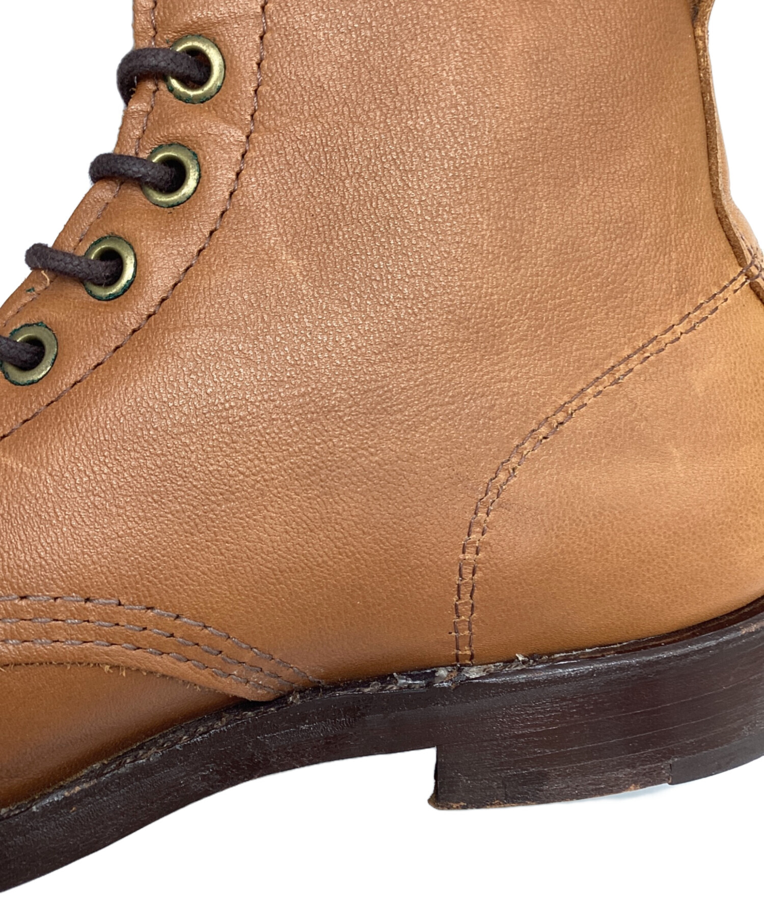 中古・古着通販】YUKETEN (ユケテン) ショートブーツ ブラウン サイズ