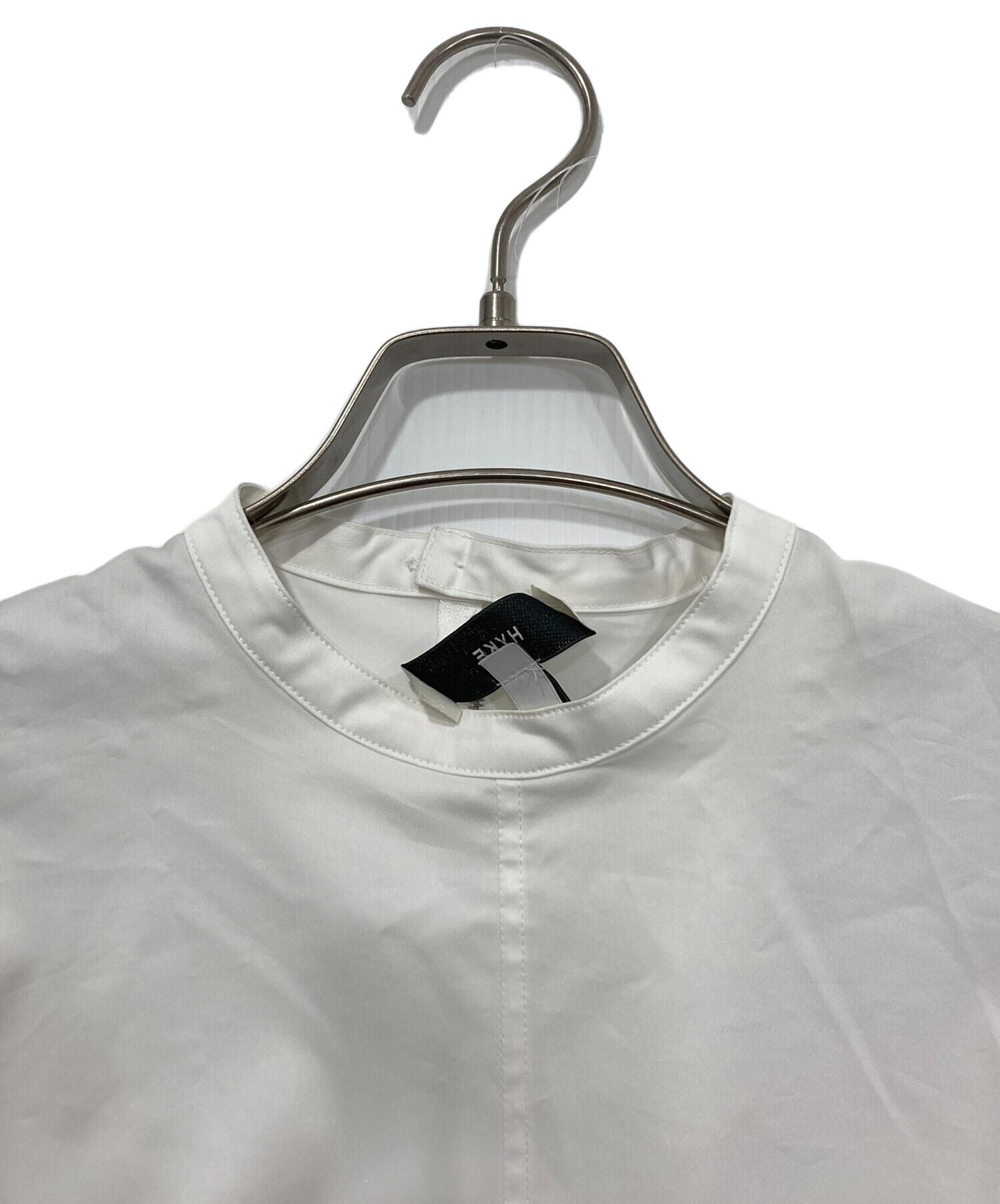 丈青蓮　HYKE ハイク　T/C GATHERED SHIRT 3月22日(火)20：00～パリゴオンラインにて販売開始！】HYKE(ハイク