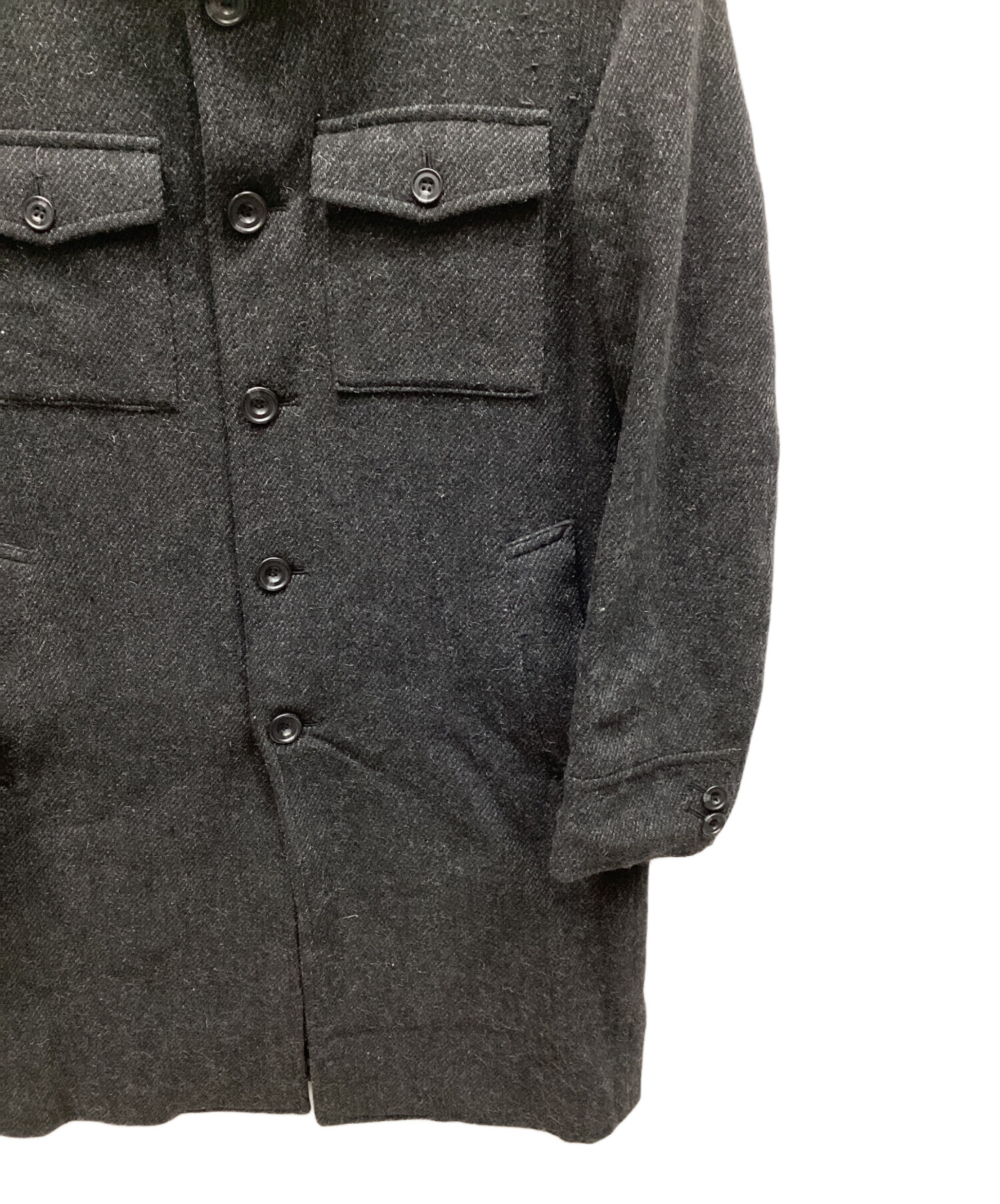 中古・古着通販】LOUNGE LIZARD (ラウンジリザード) ツイードコート 