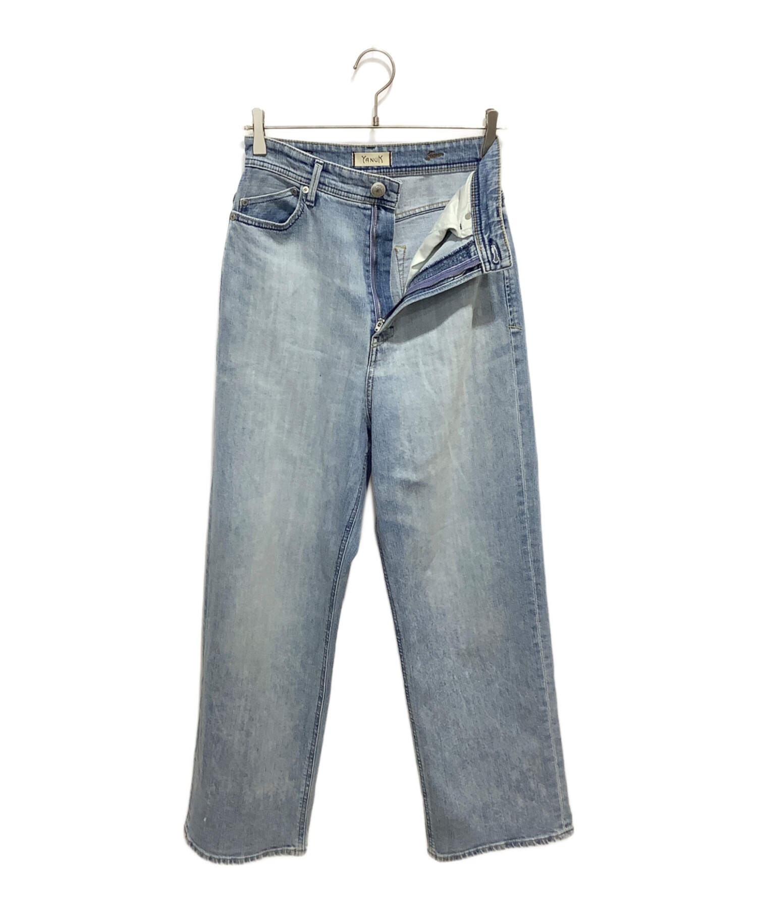 中古・古着通販】YANUK (ヤヌーク) JOAN ルーズストレート デニム