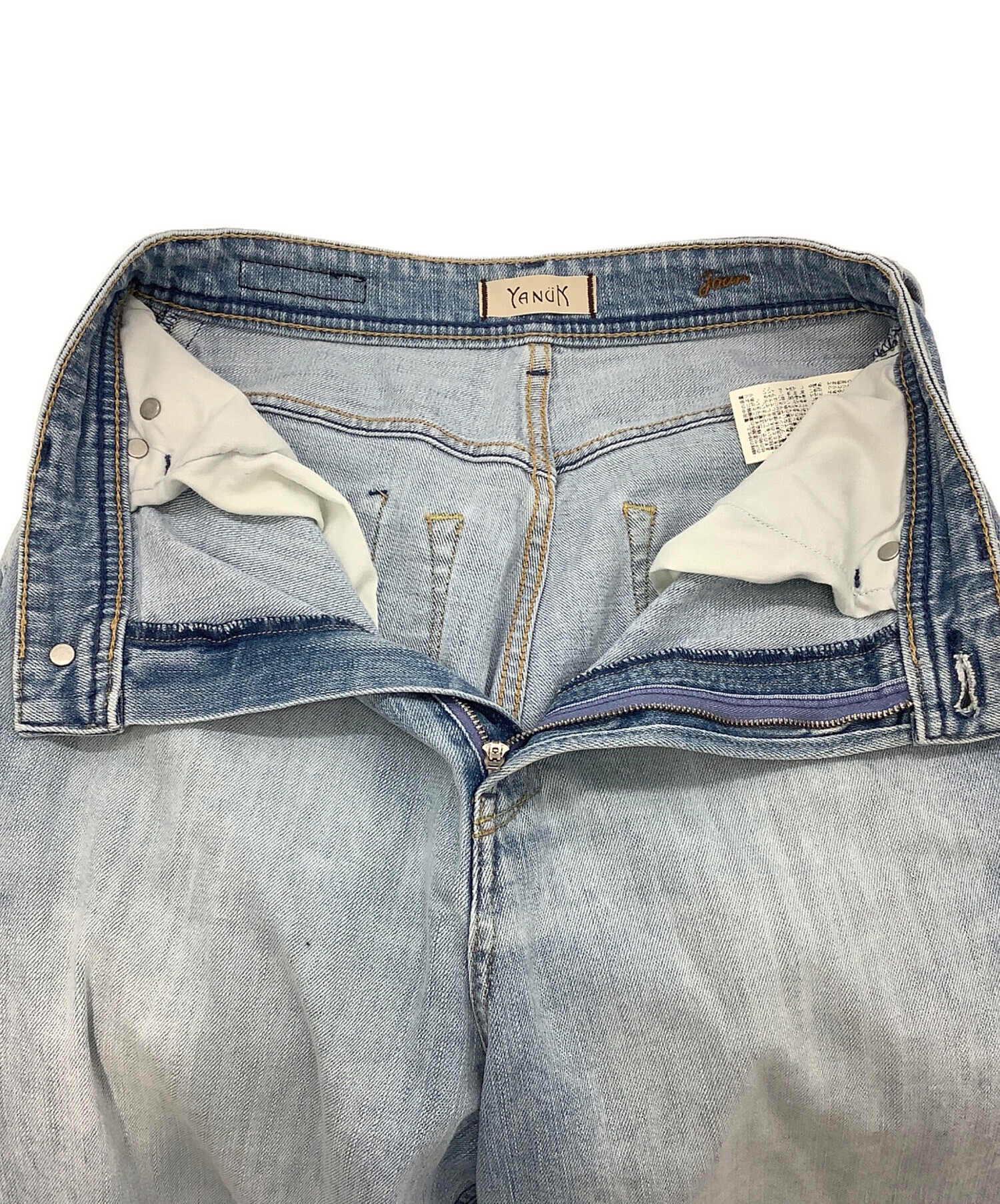 中古・古着通販】YANUK (ヤヌーク) JOAN ルーズストレート デニム