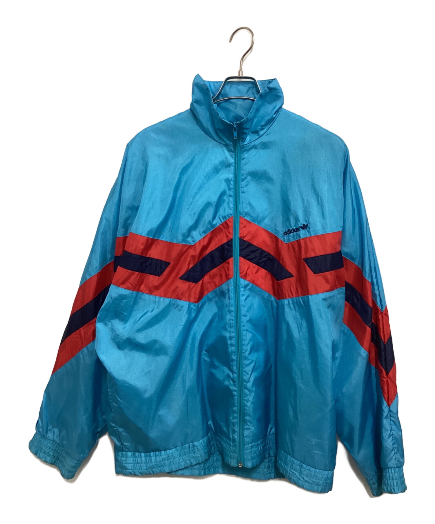 中古・古着通販】adidas (アディダス) ナイロンジャケット ブルー 