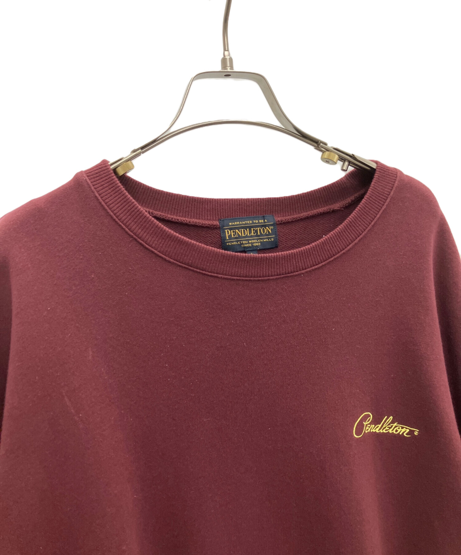 中古・古着通販】PENDLETON (ペンドルトン) ロゴ刺繍スウェット 