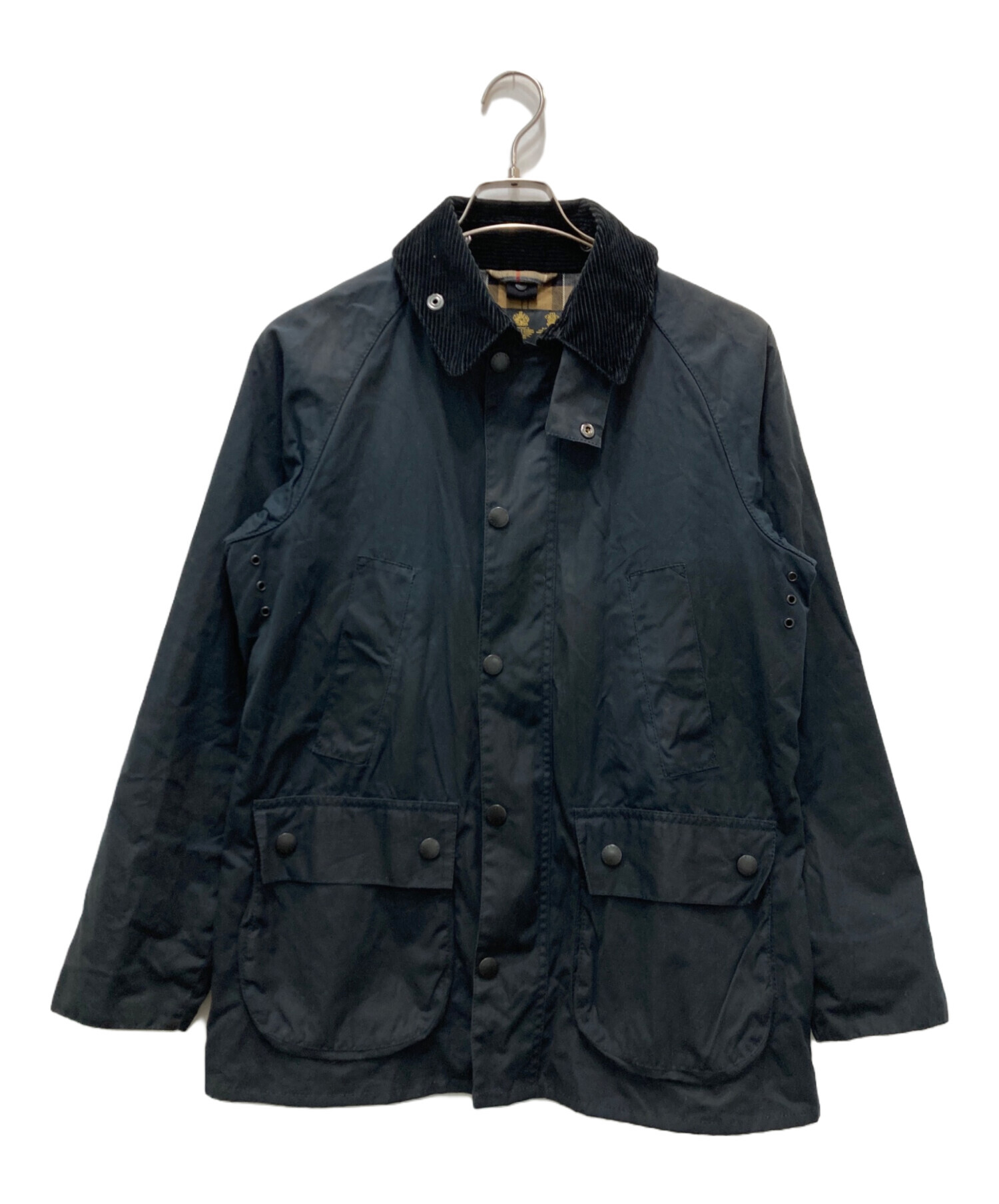美品　古着　Barbour Bedale バブアー ビデイルSL ネイビー　38 美品古着Barbour Bedale バブアー ビデイルSL ネイビー38