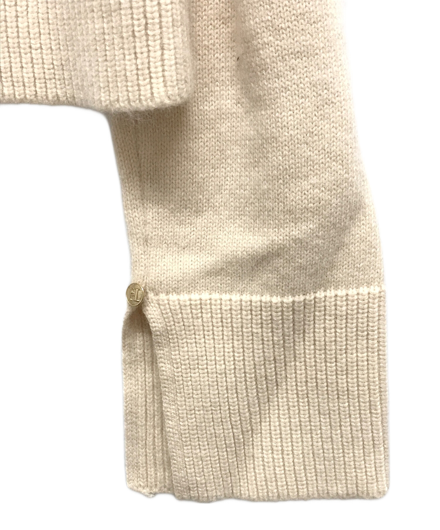 中古・古着通販】Her lip to (ハーリップトゥ) Wool-Blend Cable Knit  
