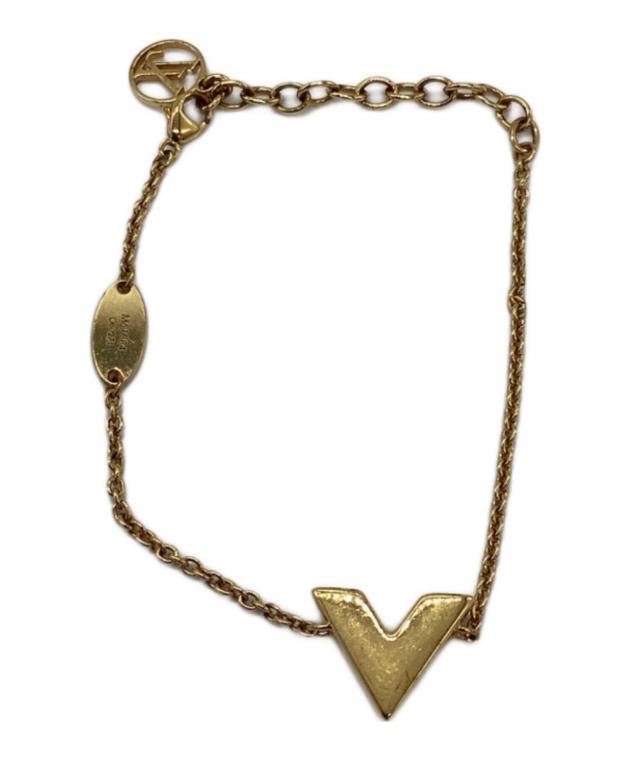 LOUIS VUITTON V字型ブレスレット 中古・古着通販】LOUIS VUITTON (ルイ ヴィトン) エッセンシャルV
