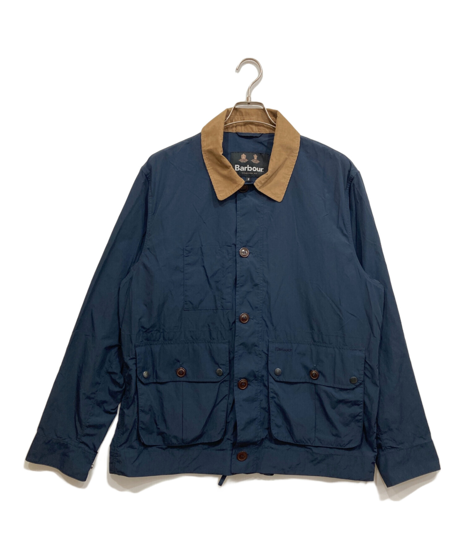 中古・古着通販】Barbour (バブアー) Denby ブルゾン ネイビー サイズ 