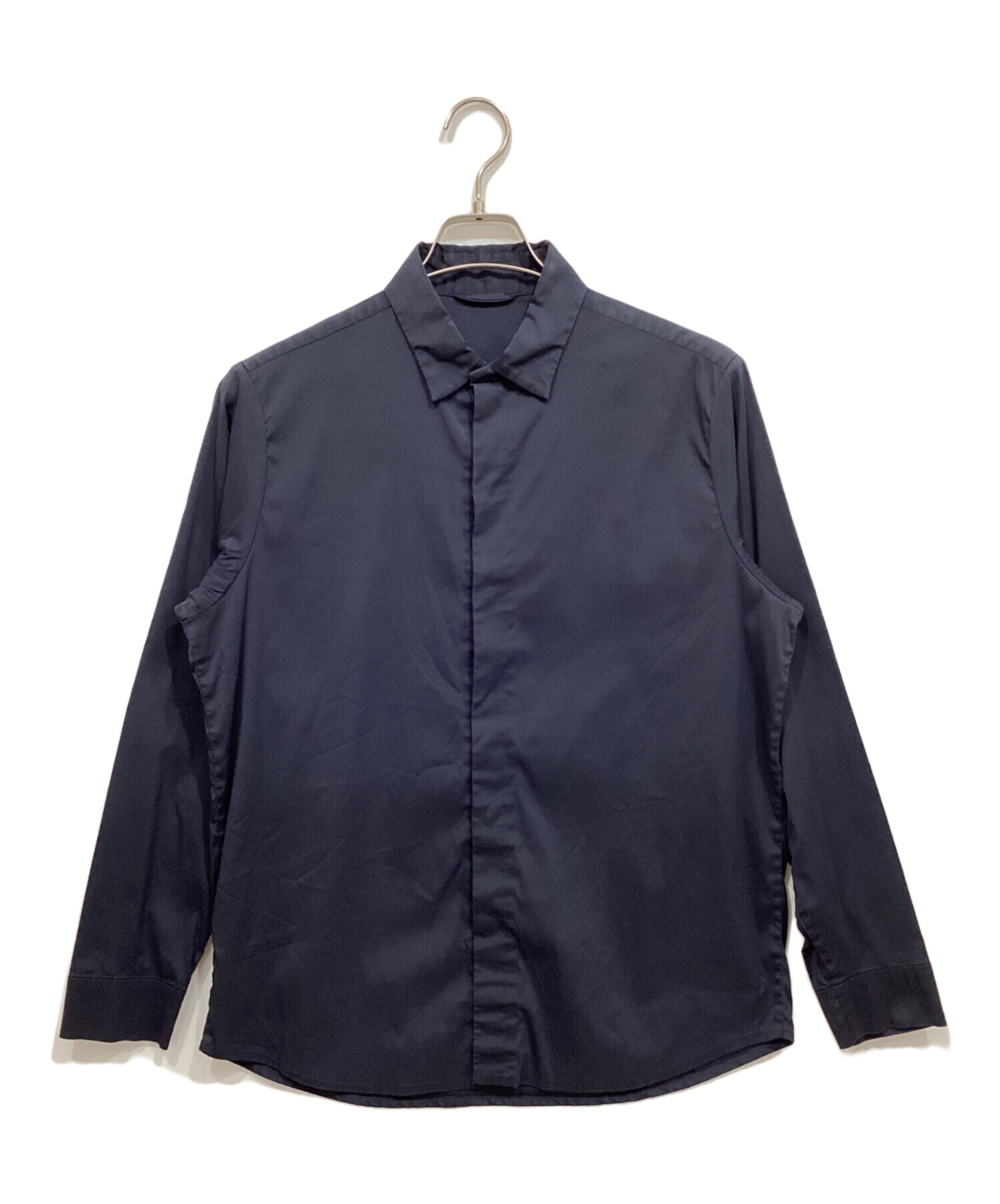 中古・古着通販】teatora (テアトラ) keyboard SHIRT ネイビー サイズ