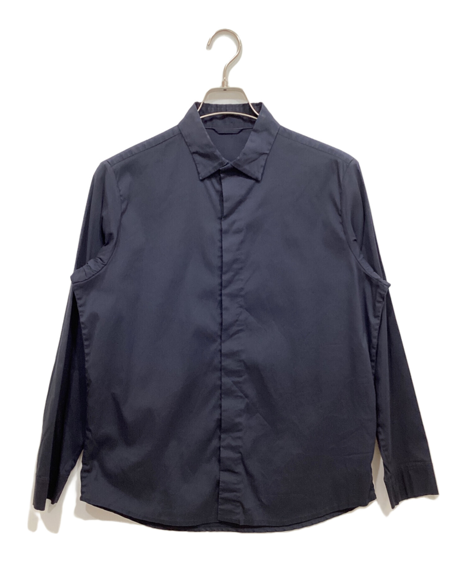 中古・古着通販】teatora (テアトラ) keyboard SHIRT ネイビー サイズ