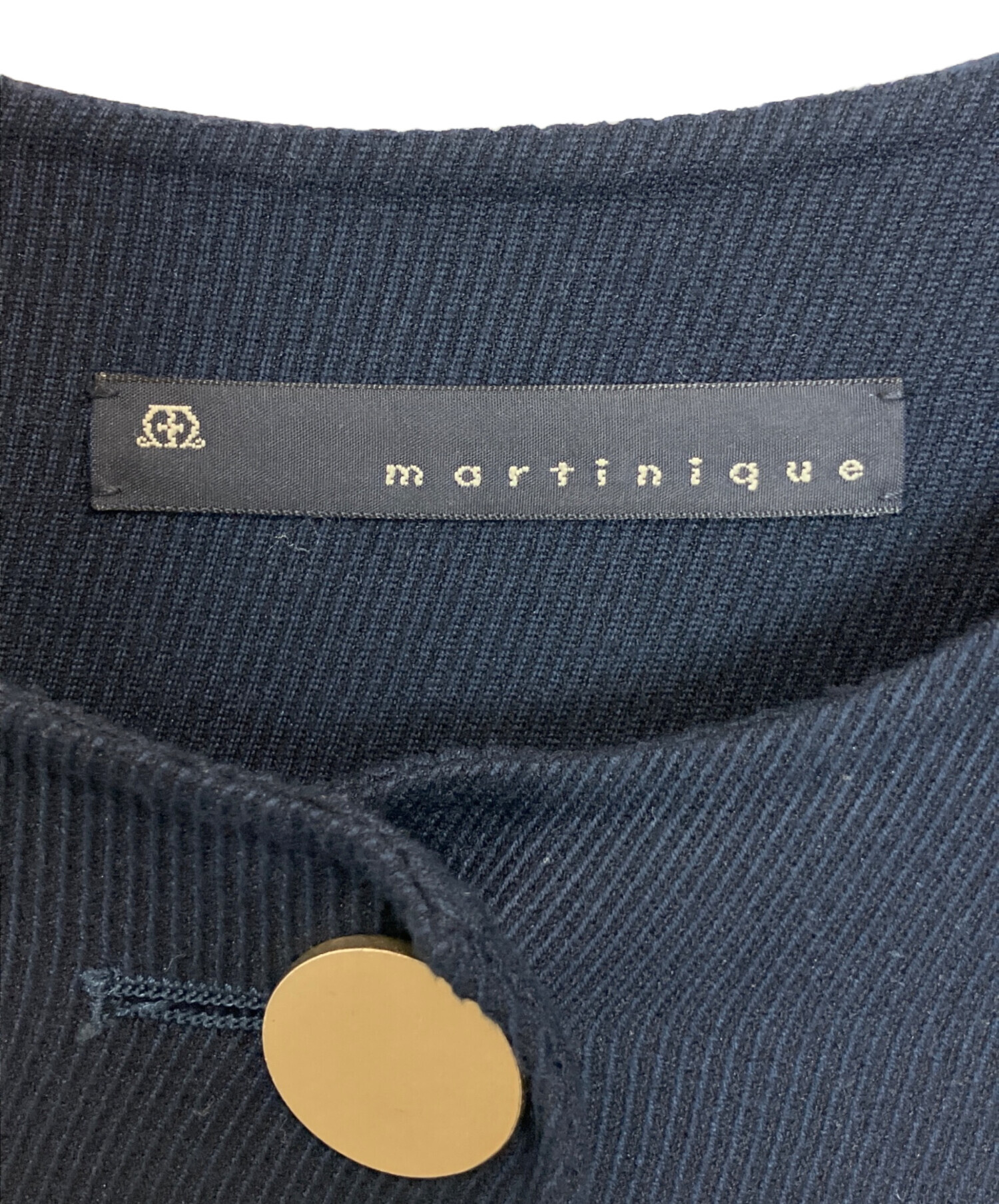 中古・古着通販】martinique (マルティニーク) カルゼノーカラーコート