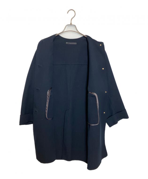 マルティニーク＊カルゼノーカラーコート フリー ネイビー 金ボタン オケージョン マルティニーク＊カルゼノーカラーコート フリー ネイビー 金ボタン