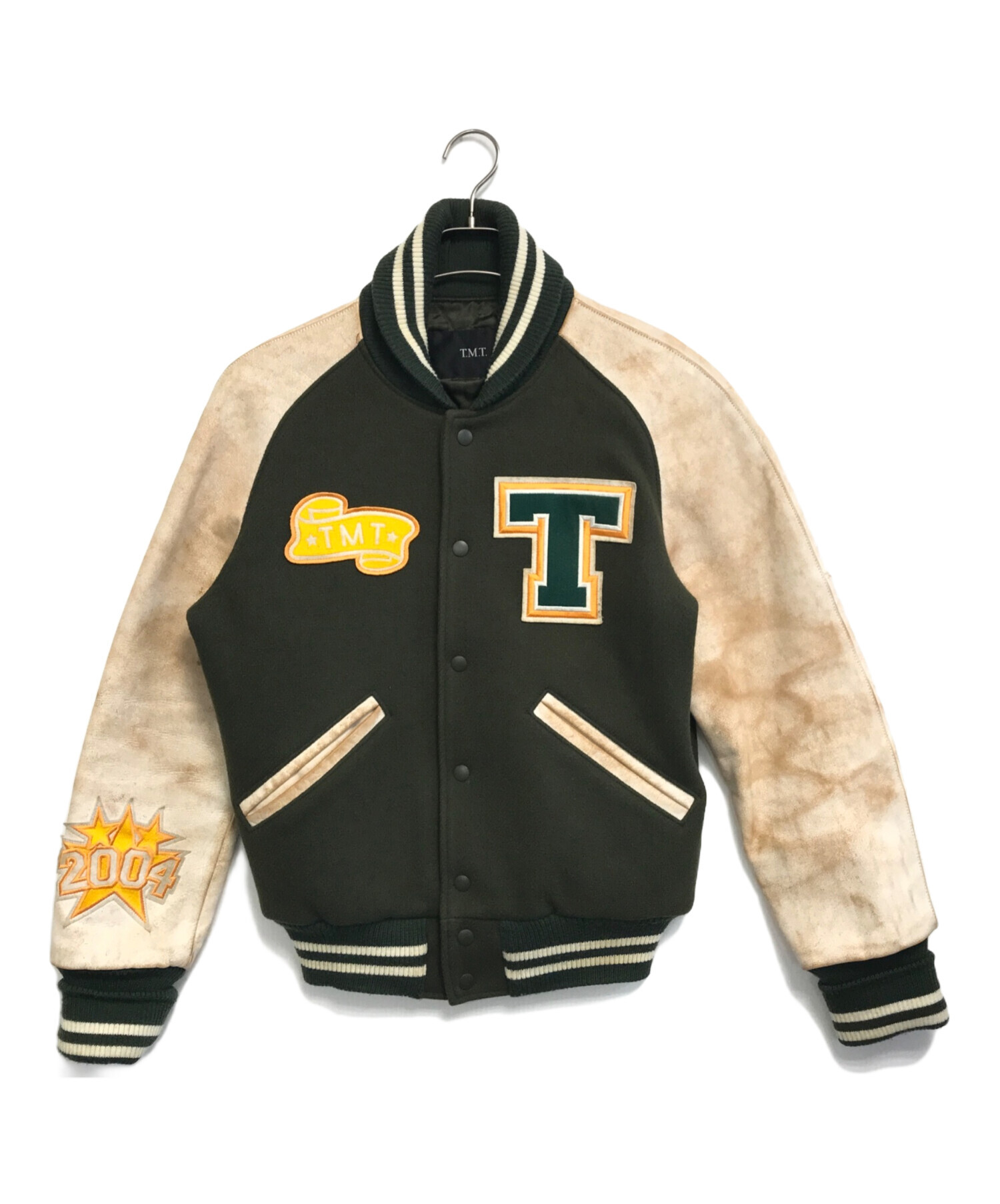 中古・古着通販】TMT (ティーエムティー) ウールスタジャン グリーン 
