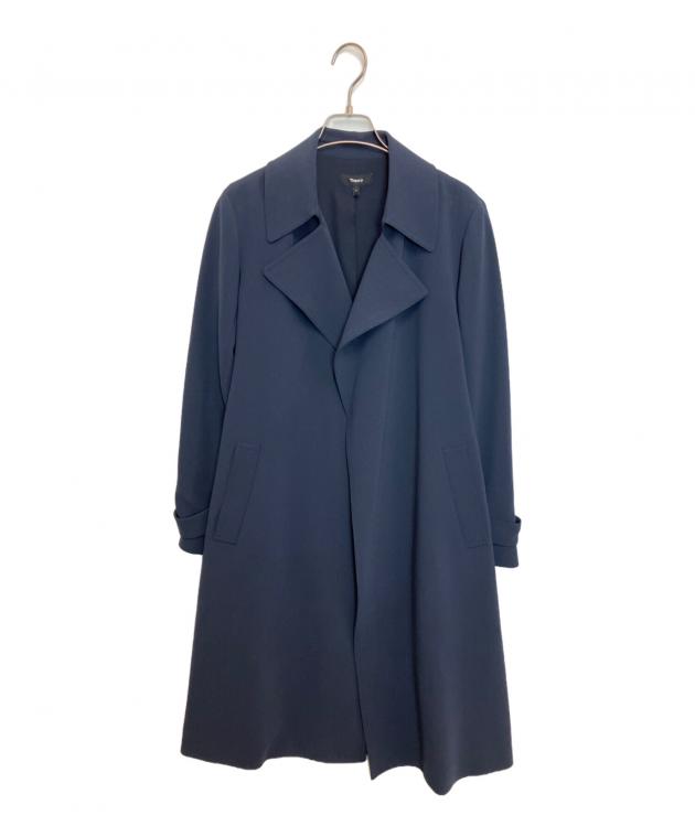 中古・古着通販】theory (セオリー) トレンチカラーコート ネイビー