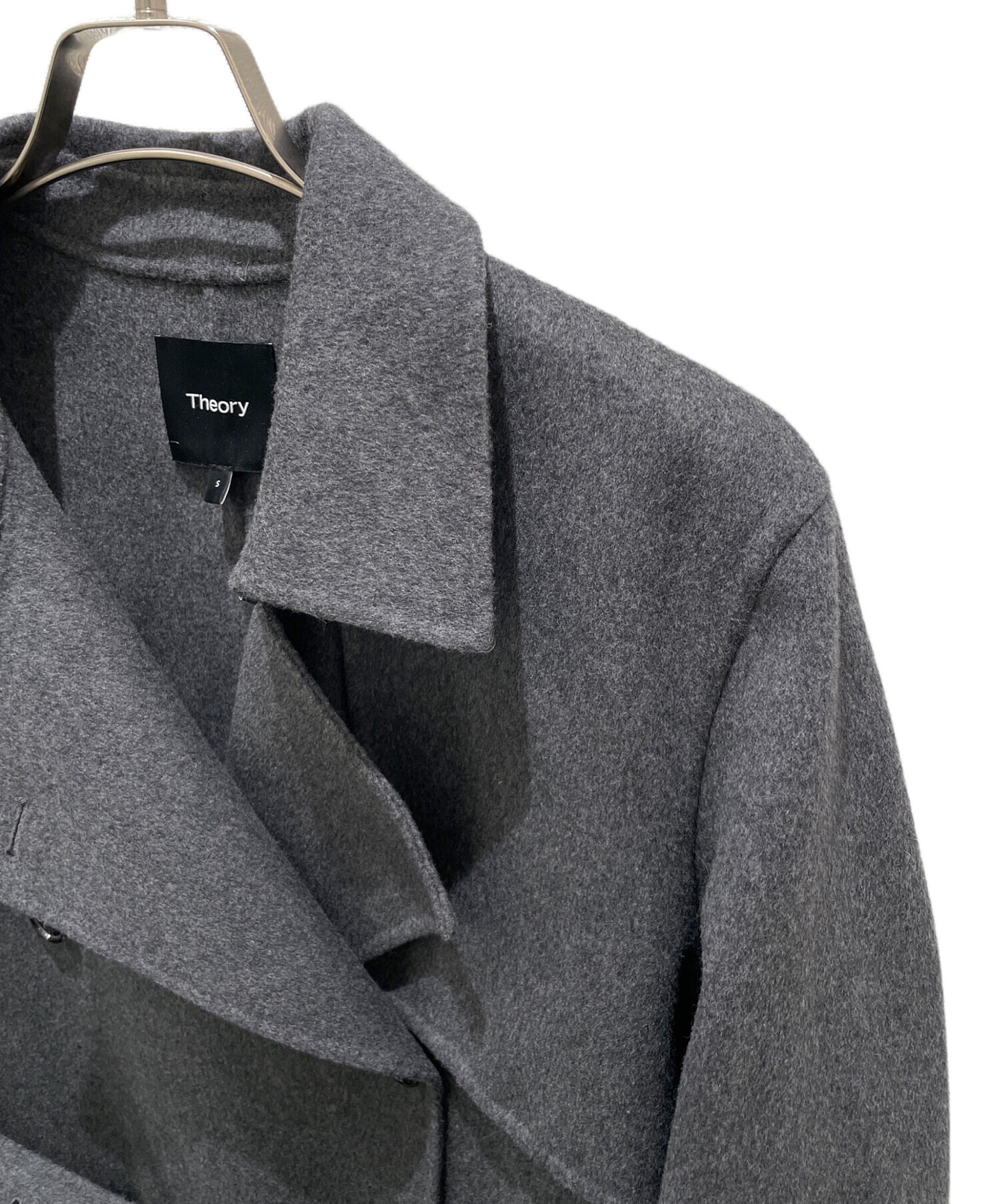 中古・古着通販】theory (セオリー) ウールカシミヤトレンチコート