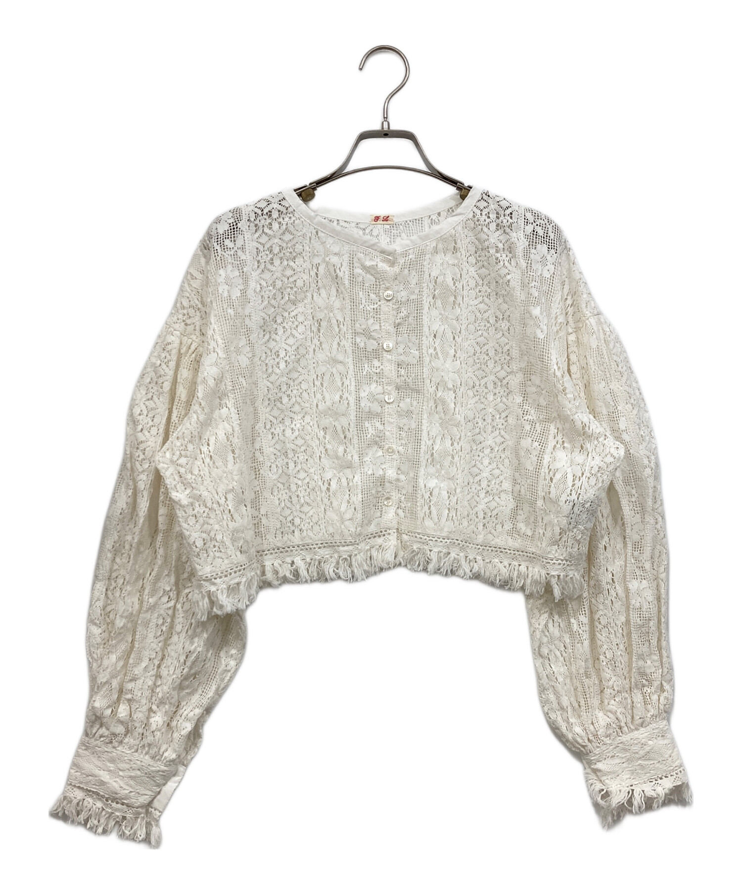 中古・古着通販】fig LONDON (フィグロンドン) Carol bolero ホワイト 