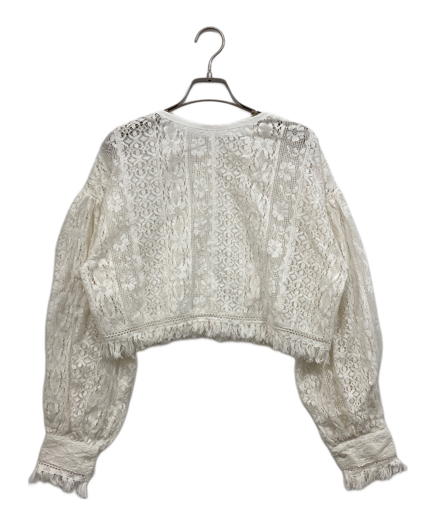 中古・古着通販】fig LONDON (フィグロンドン) Carol bolero ホワイト