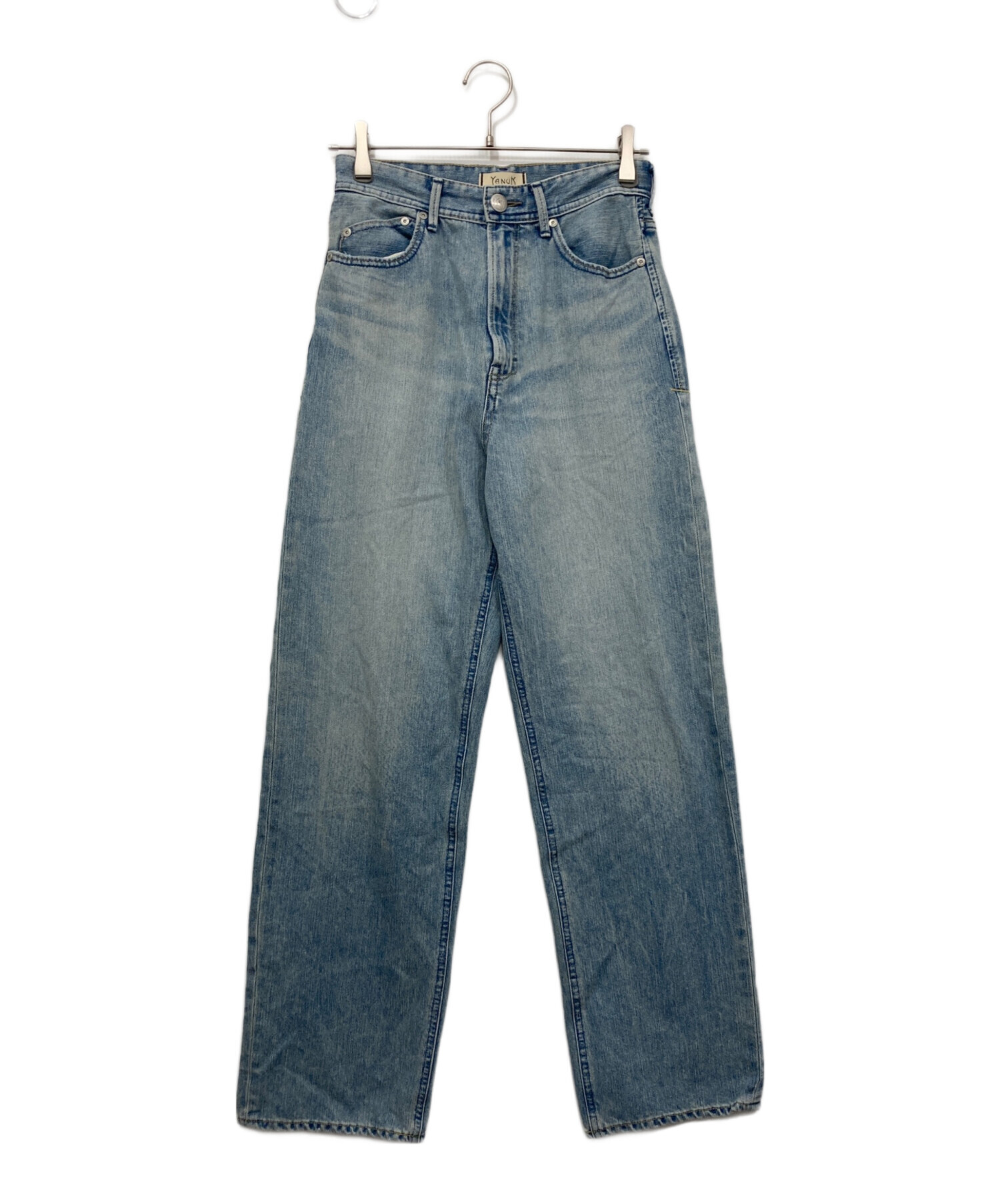 大人気☆YANUKヤヌークボーイズストレートデニムLEA サイズ26 YANUK