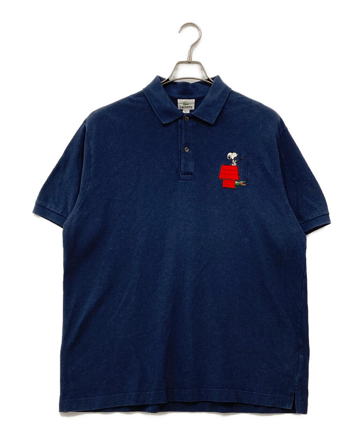 新品未使用品 ラコステ ポロシャツ ネイビー ラコステ LACOSTE オリジナルフィット 長袖 ポロシャツ （ネイビー