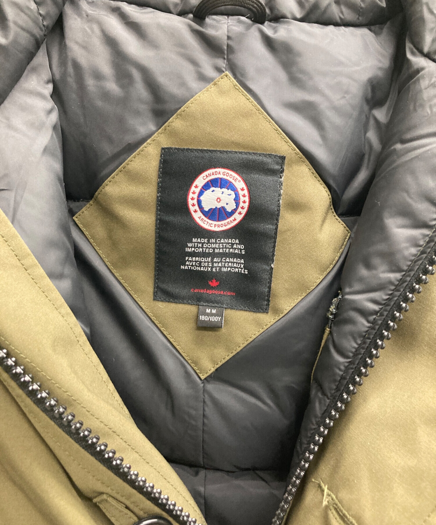 中古・古着通販】CANADA GOOSE (カナダグース) ジャスパー パーカ 