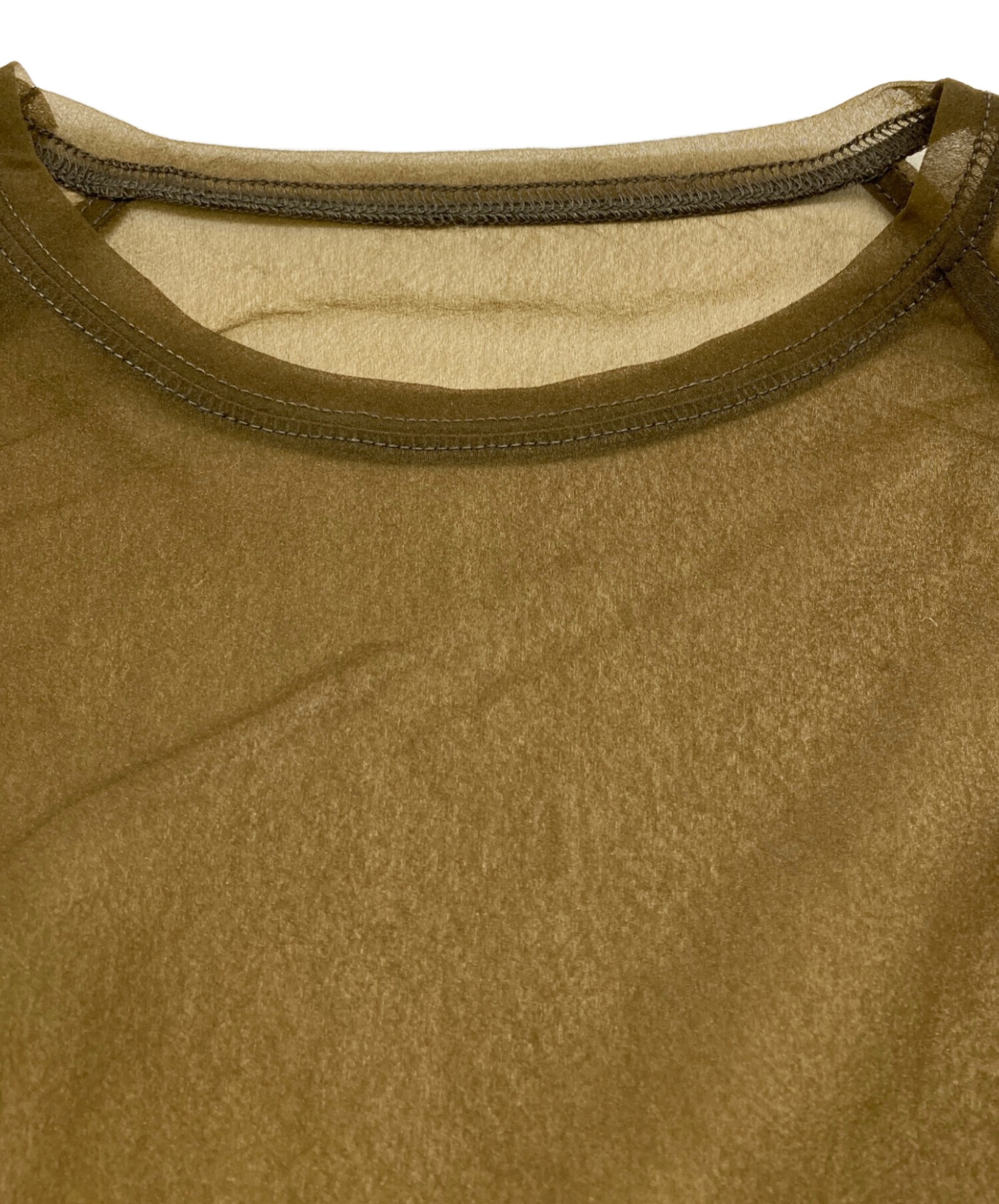 TODAYFUL　Sheer Crewneck Pullover 中古・古着通販】TODAYFUL (トゥデイフル) Sheer Crewneck Pullover