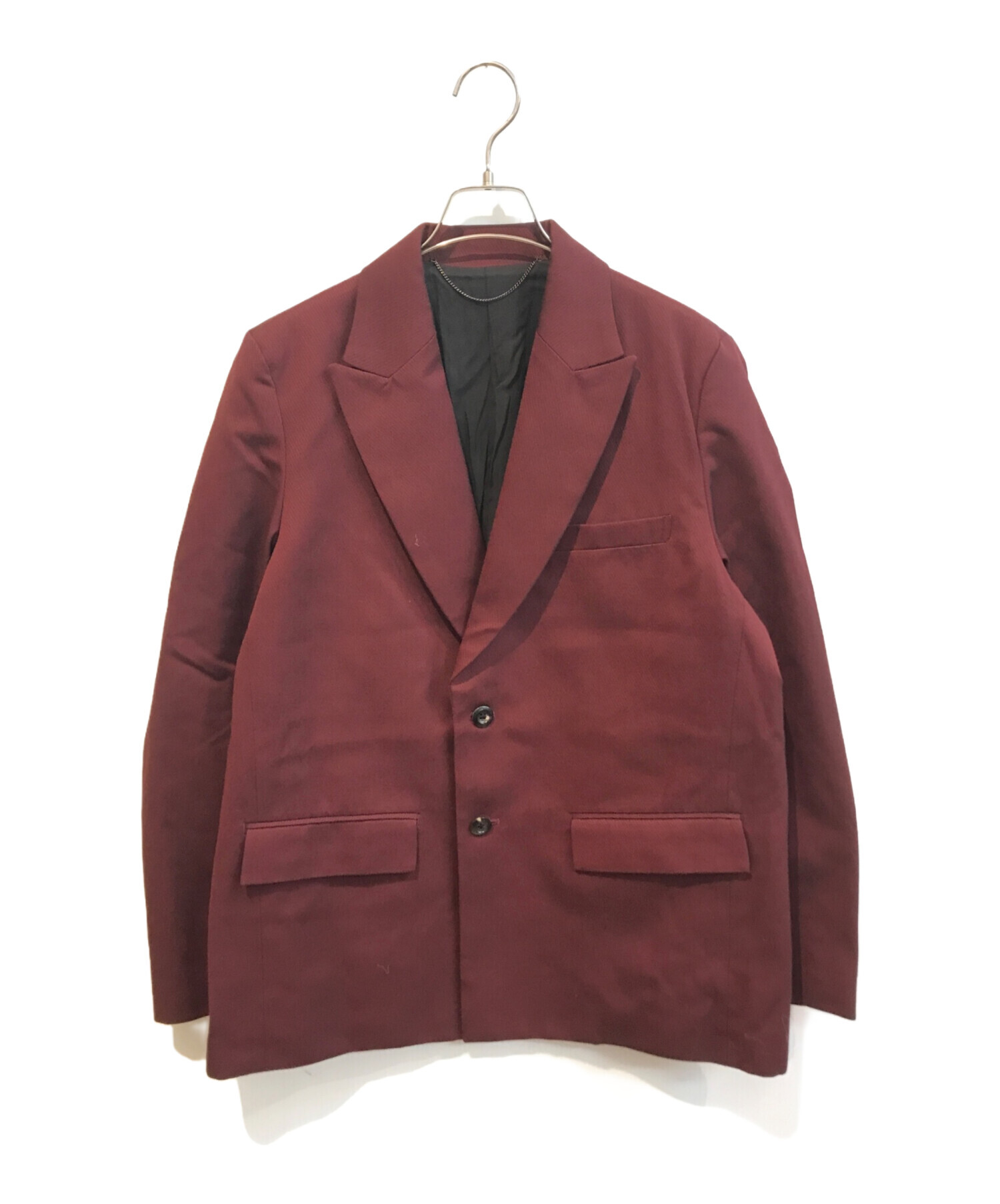 中古・古着通販】Jieda (ジエダ) GABARDINE TAILORED JACKET レッド