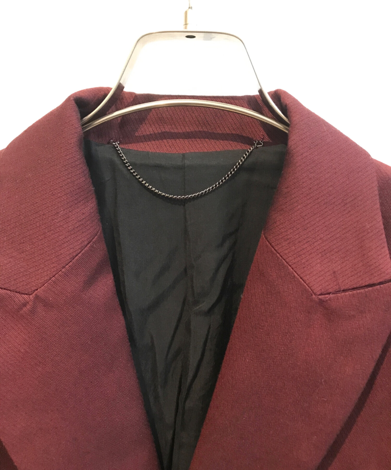 中古・古着通販】Jieda (ジエダ) GABARDINE TAILORED JACKET レッド