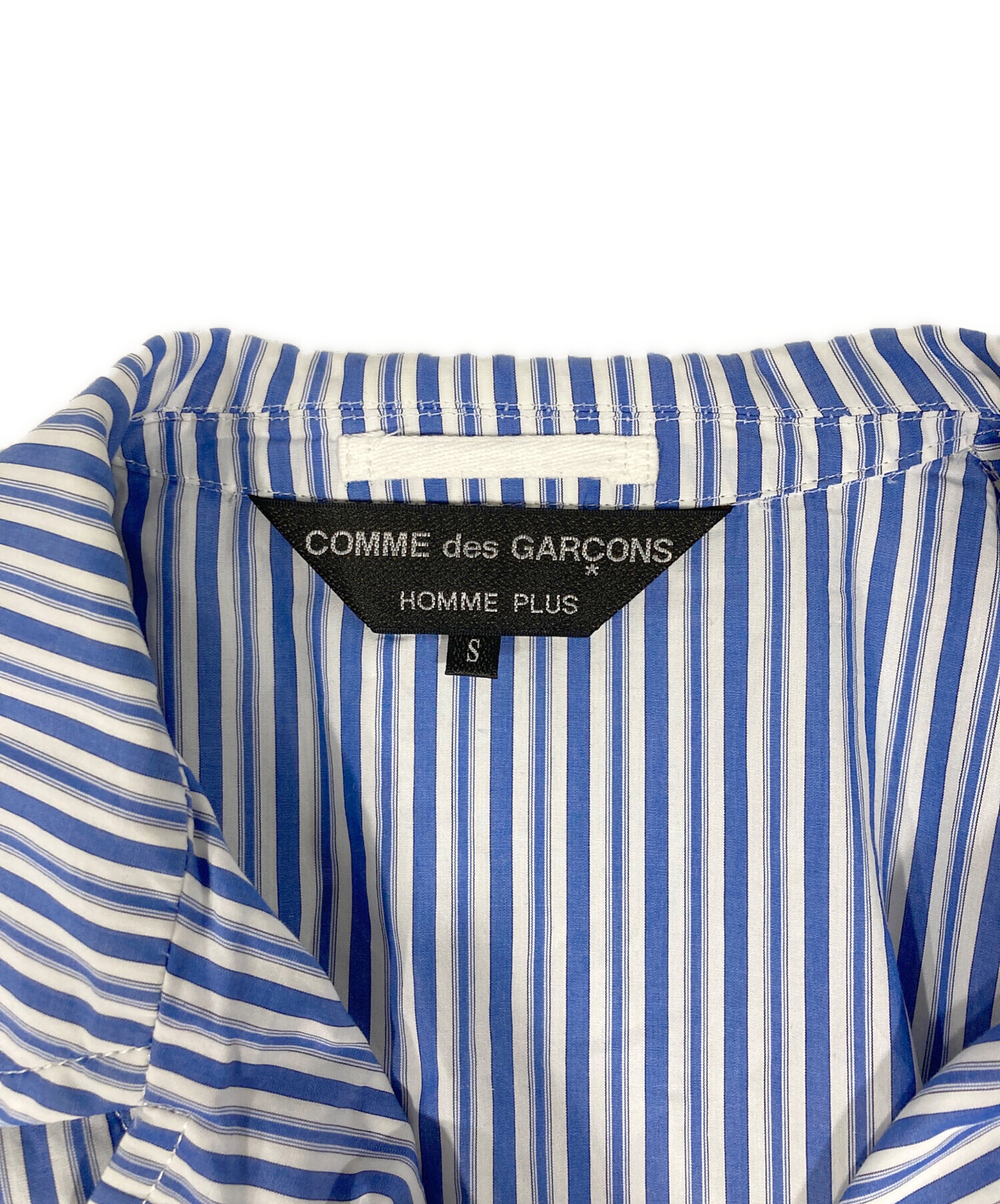 コムデギャルソンオムプリュス コットン ライダース　S 中古・古着通販】COMME des GARCONS HOMME PLUS (コムデギャルソンオム