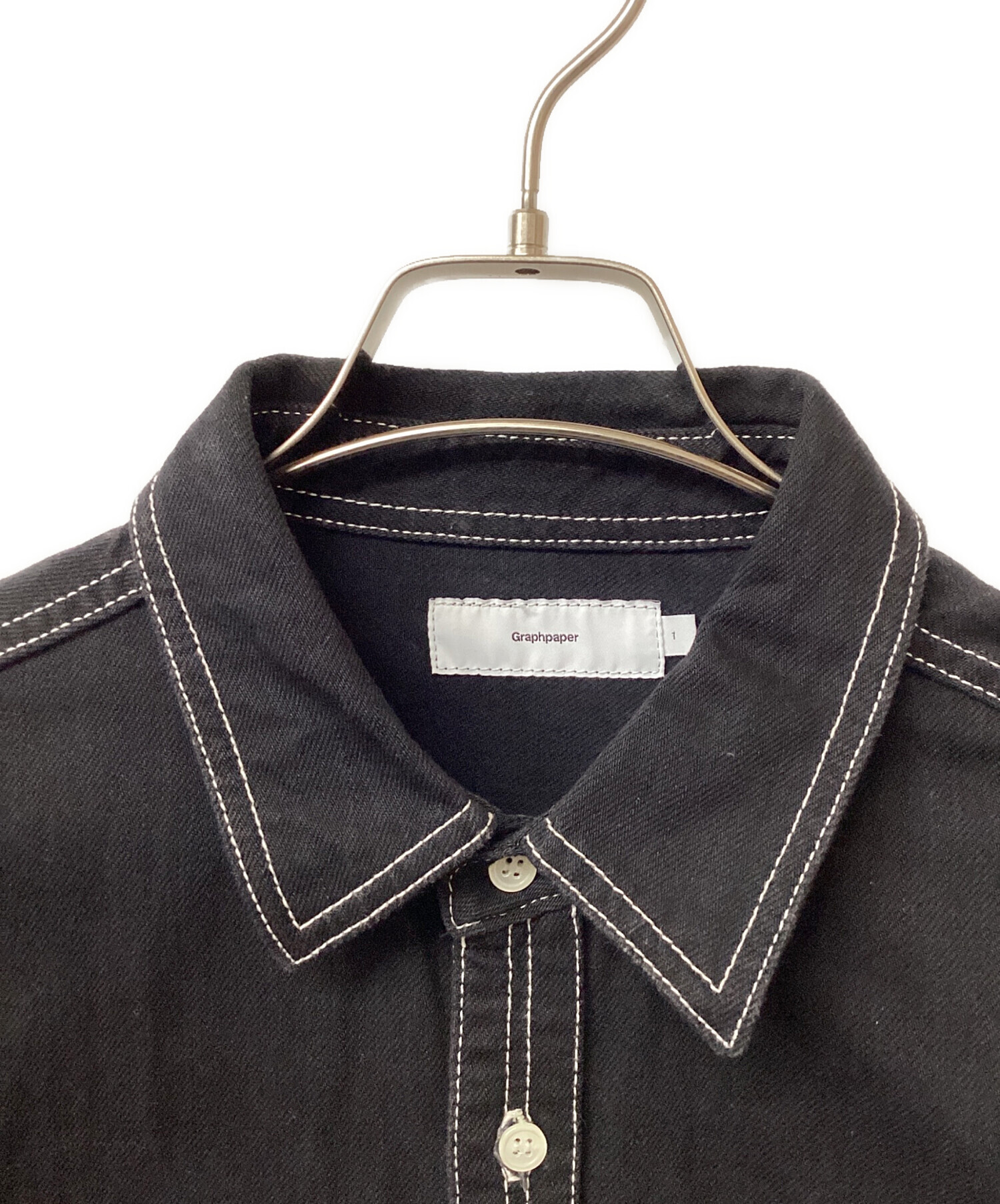 中古・古着通販】Graphpaper (グラフペーパー) Denim Regular Collar