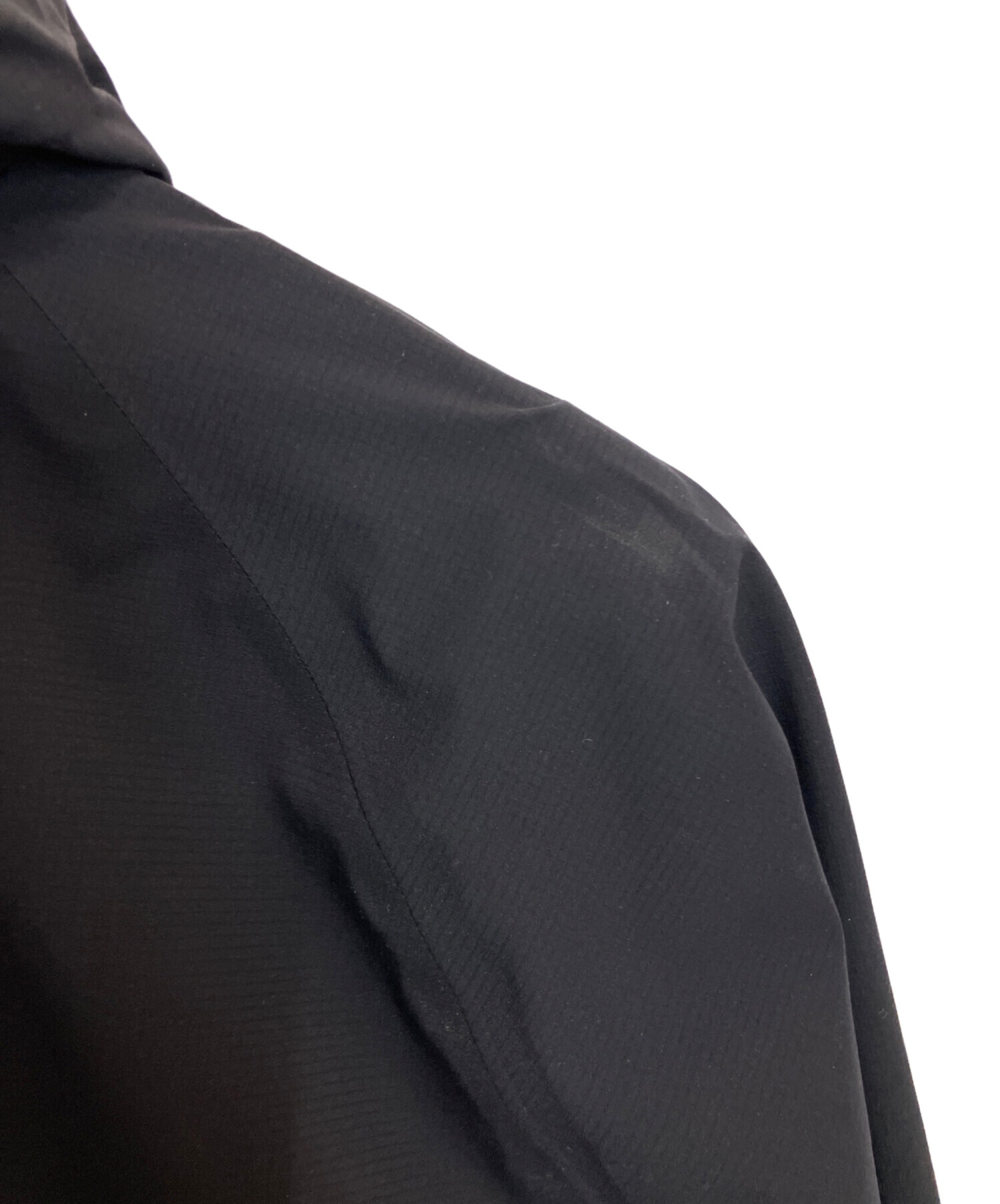 中古・古着通販】HYKE (ハイク) PERTEX SHELL COAT ブラック サイズ:L