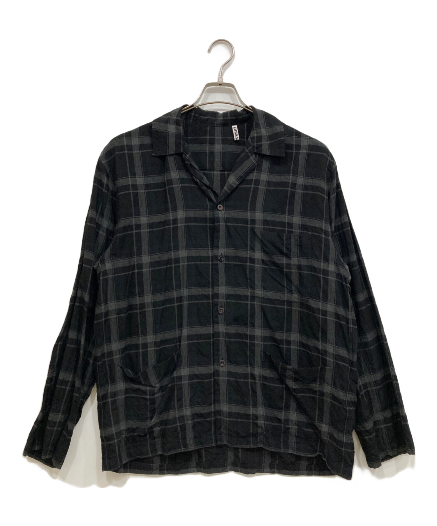 トップス KAPTAINSUNSHINE Open Collar ShirtJacket 中古・古着通販】KAPTAIN SUNSHINE (キャプテンサンシャイン) Open