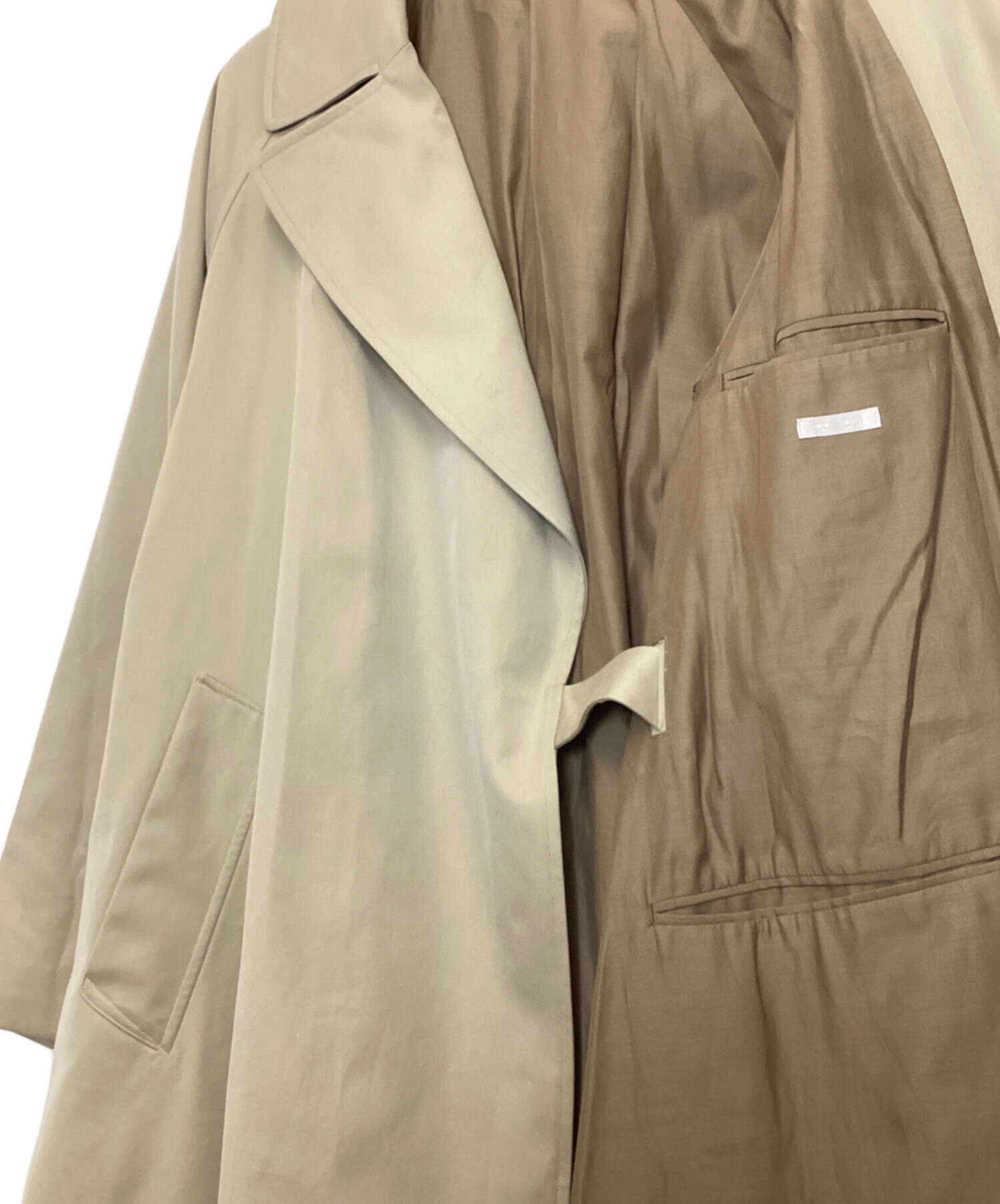 中古・古着通販】COMOLI (コモリ) コットンギャバ タイロッケンコート