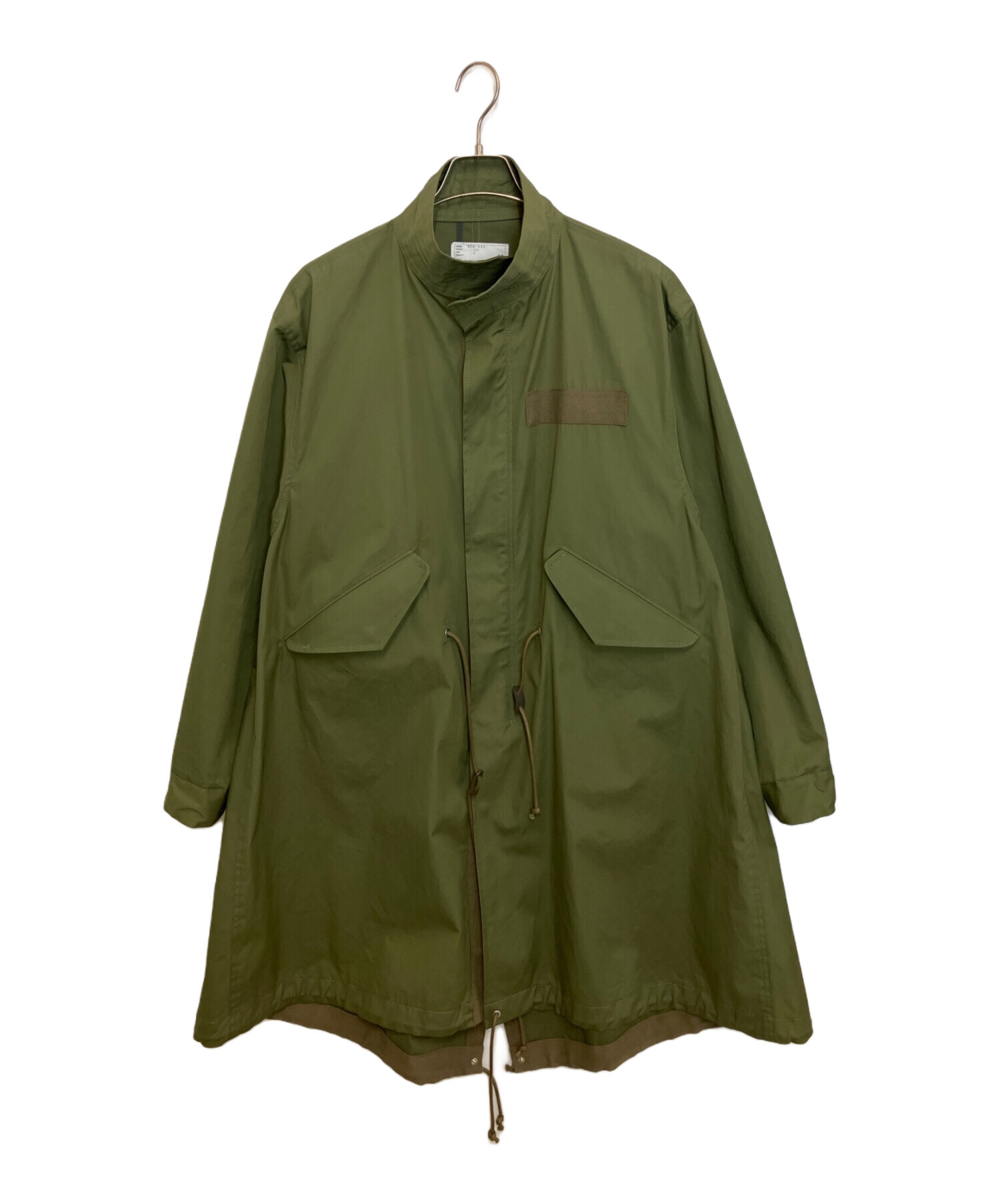 中古・古着通販】sacai (サカイ) Cotton Mods Coat オリーブ サイズ:2