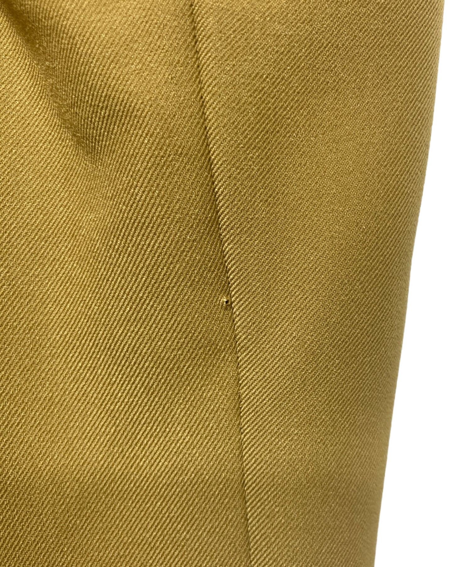 中古・古着通販】Ameri (アメリ) DRAPE RIBBON I LINE DRESS ベージュ 