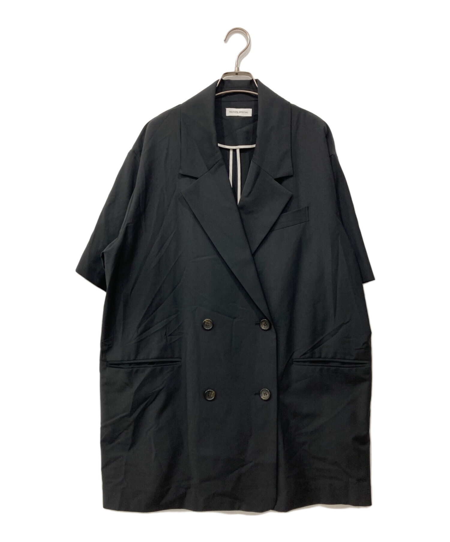 中古・古着通販】MAISON SPECIAL (メゾンスペシャル) ハーフスリーブ 